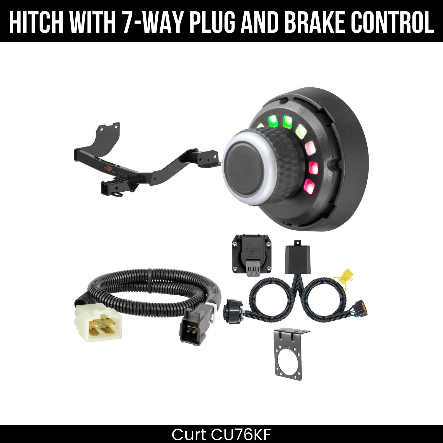 Trailer Hitch , 7-Way , Spectrum Brake Control