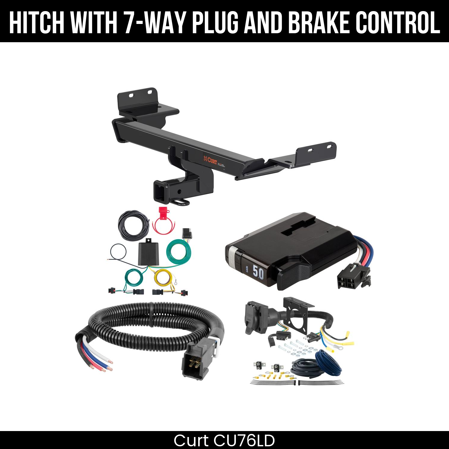 Trailer Hitch , 7-Way , TriFlex NEXT Brake Control