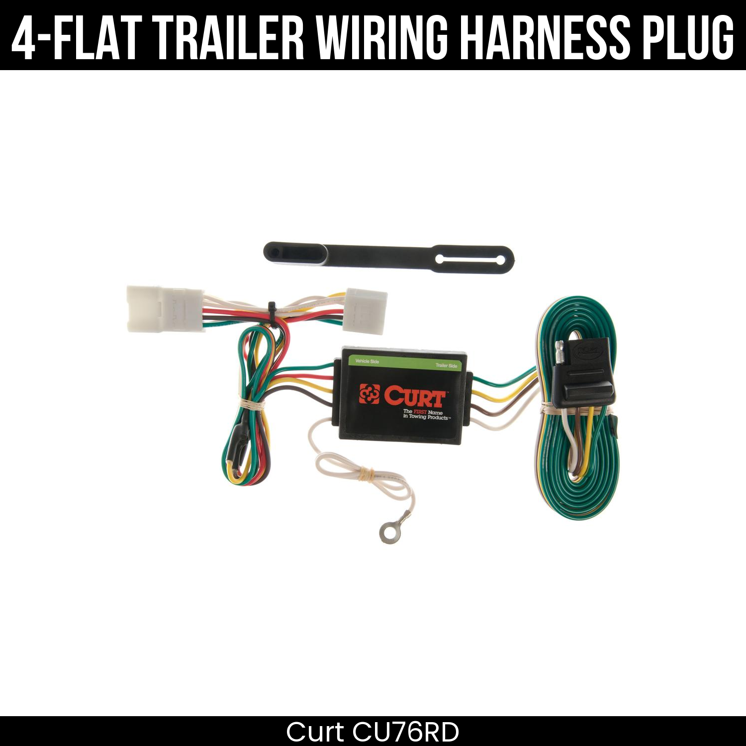 Trailer Wiring 4-Flat Plug Only