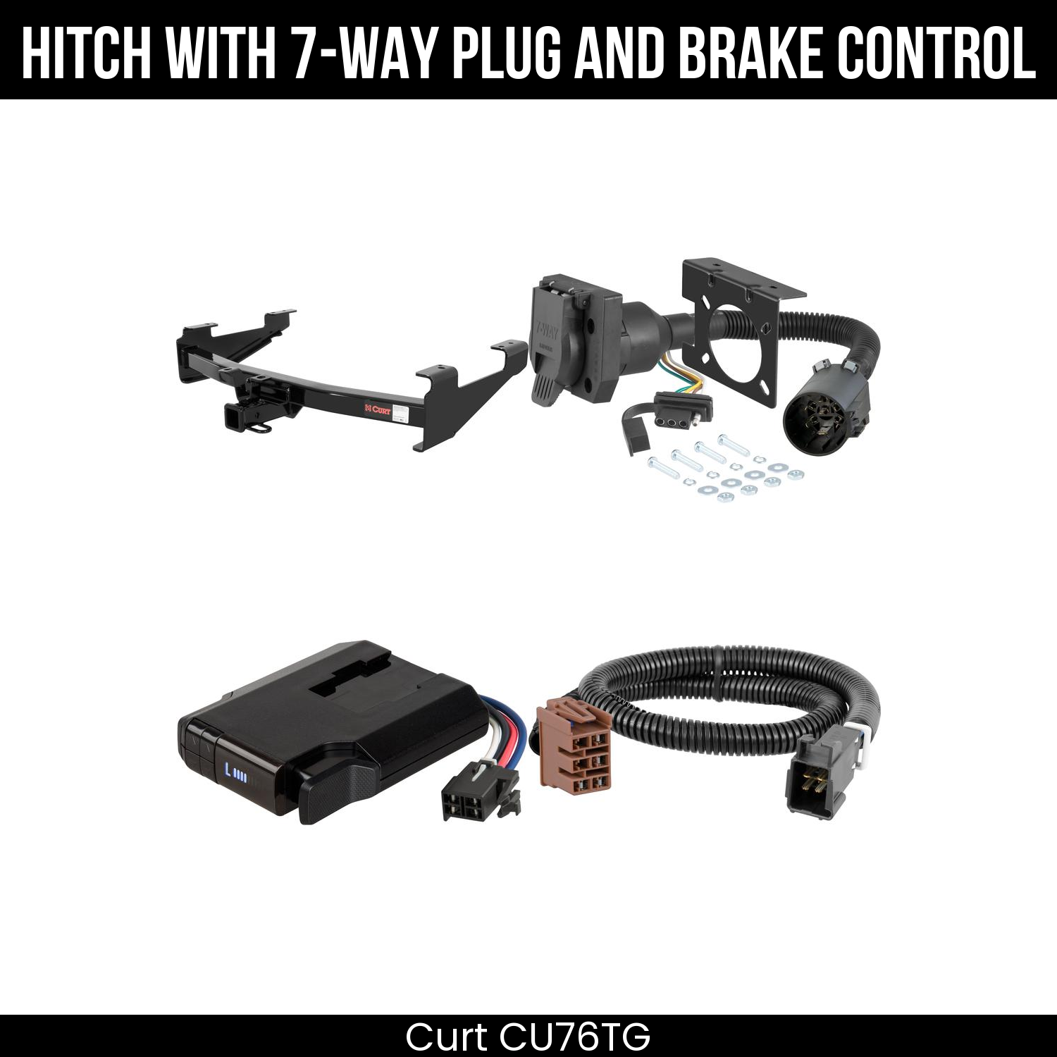 Trailer Hitch , 7-Way , Venturer Brake Control