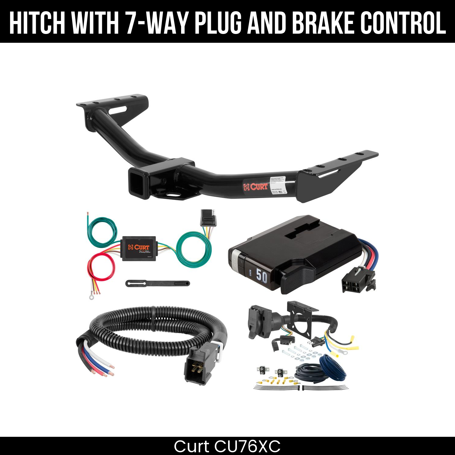 Trailer Hitch , 7-Way , TriFlex NEXT Brake Control