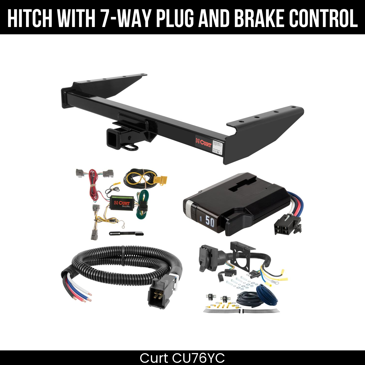 Trailer Hitch , 7-Way , TriFlex NEXT Brake Control