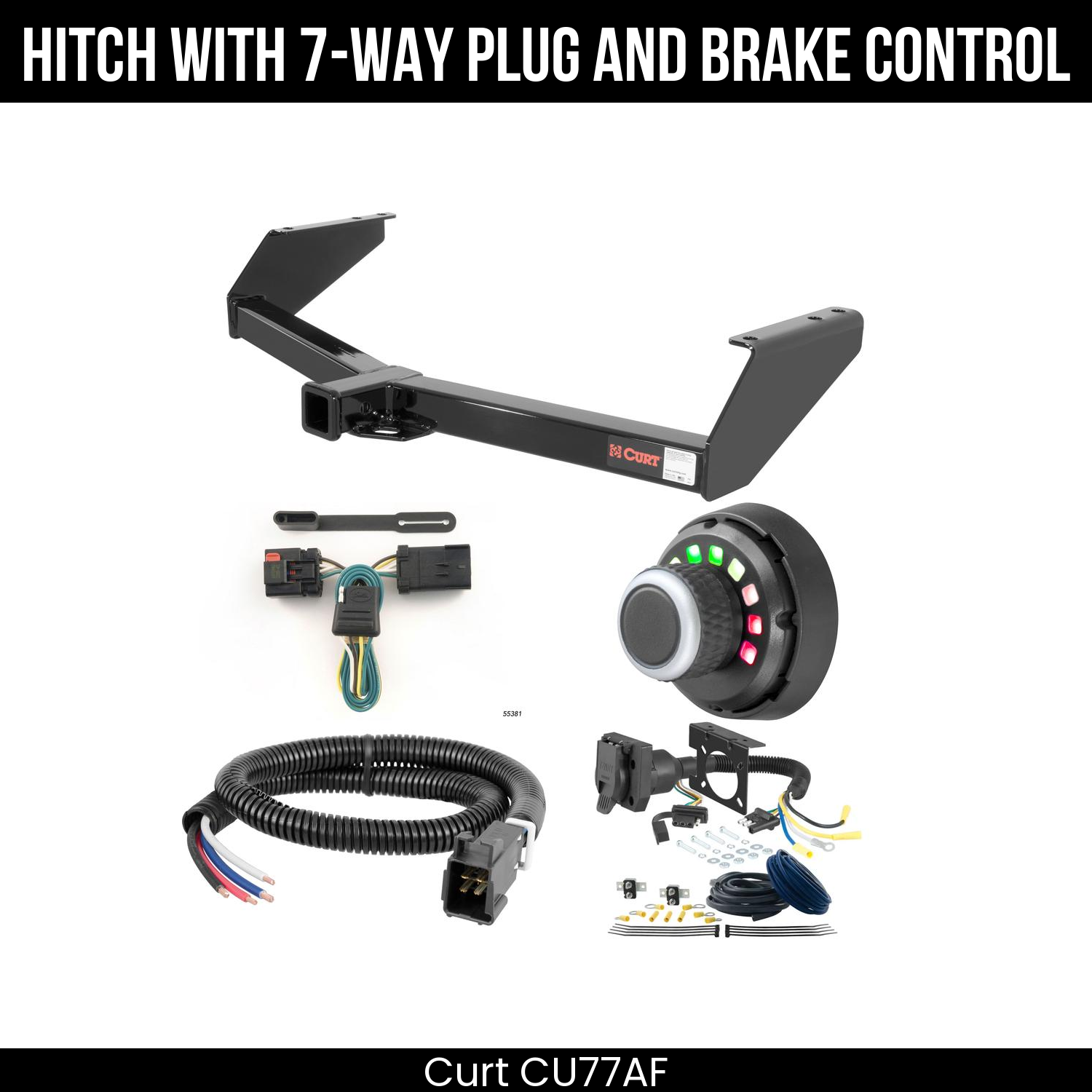 Trailer Hitch , 7-Way , Spectrum Brake Control