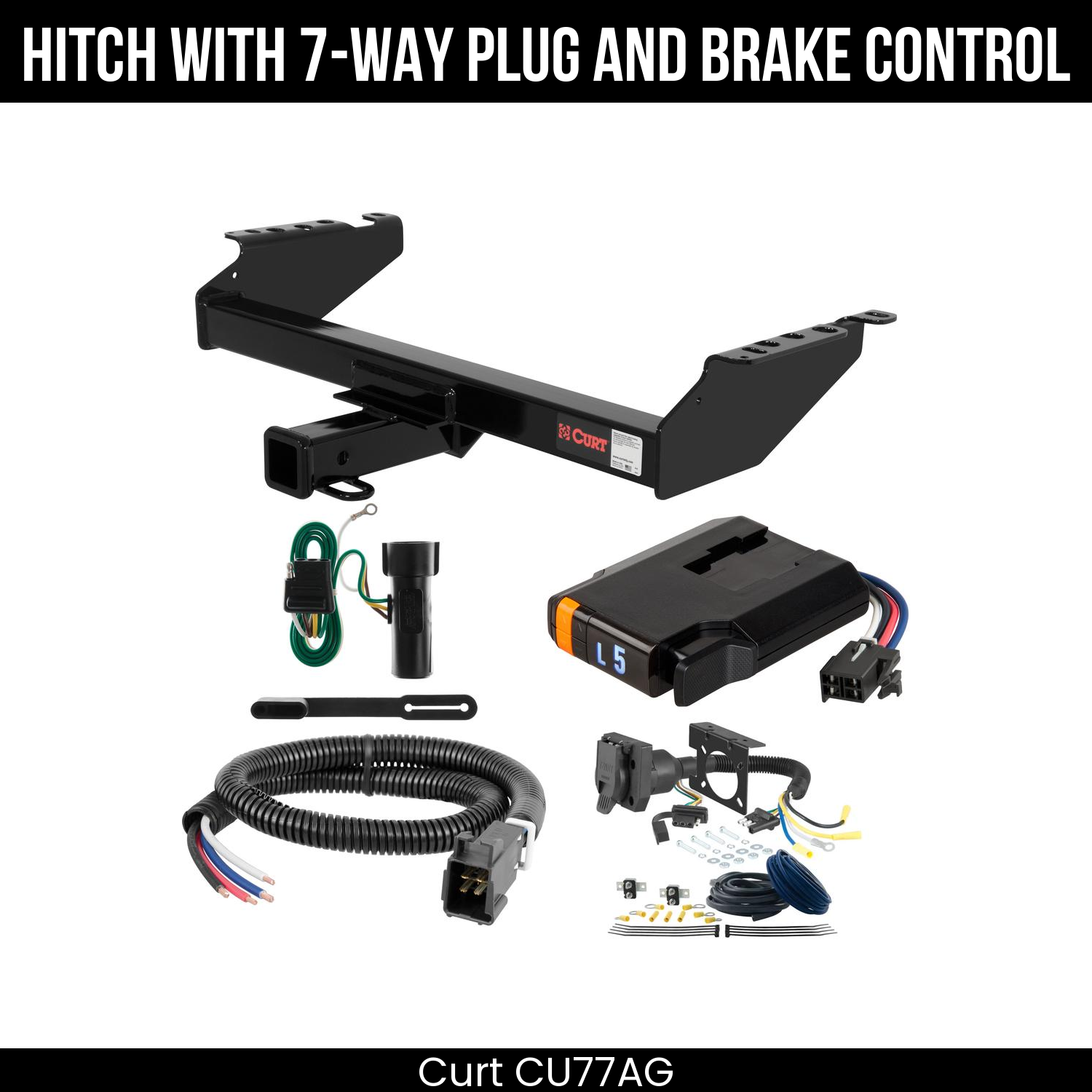 Trailer Hitch , 7-Way , Discovery Next Brake Control