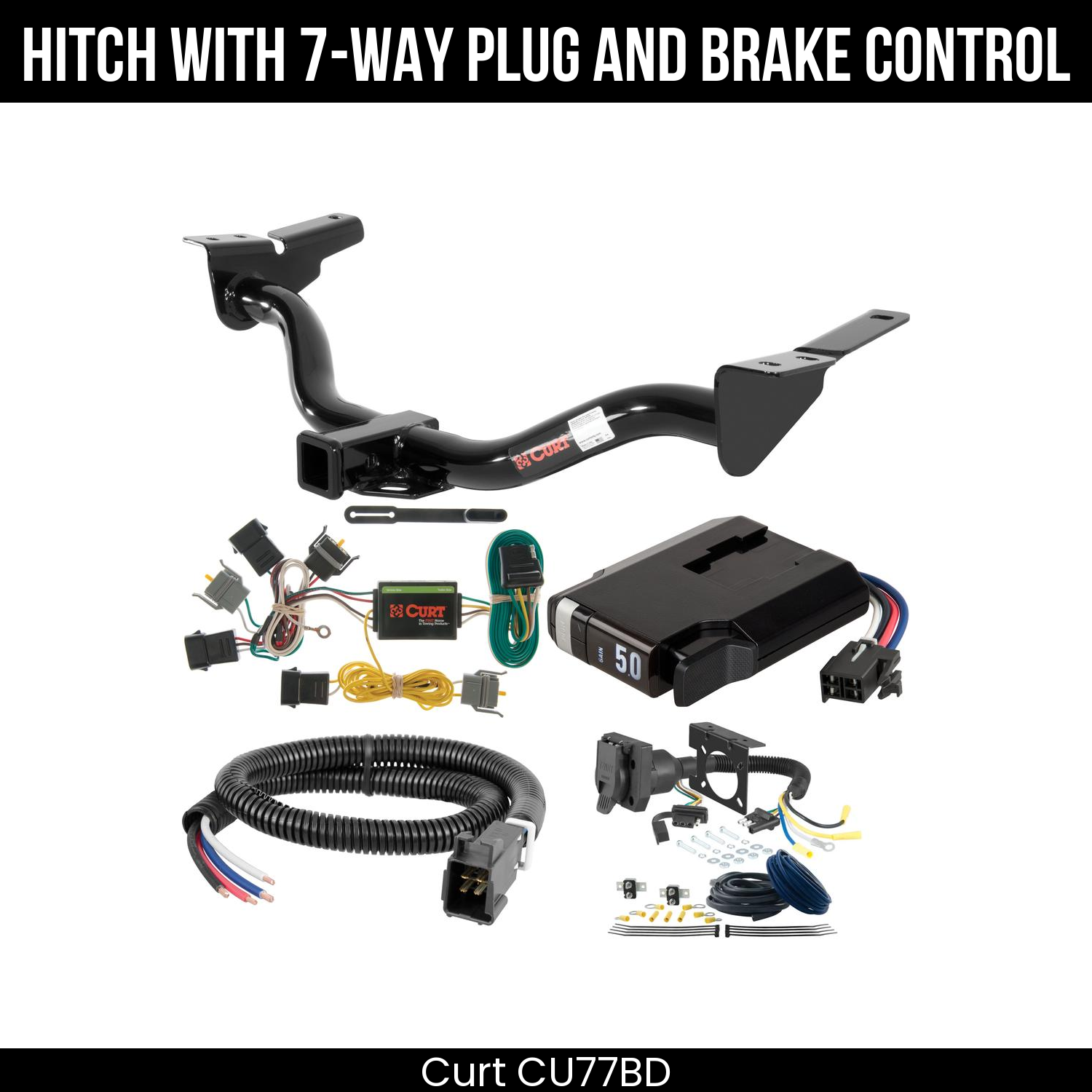 Trailer Hitch , 7-Way , TriFlex NEXT Brake Control