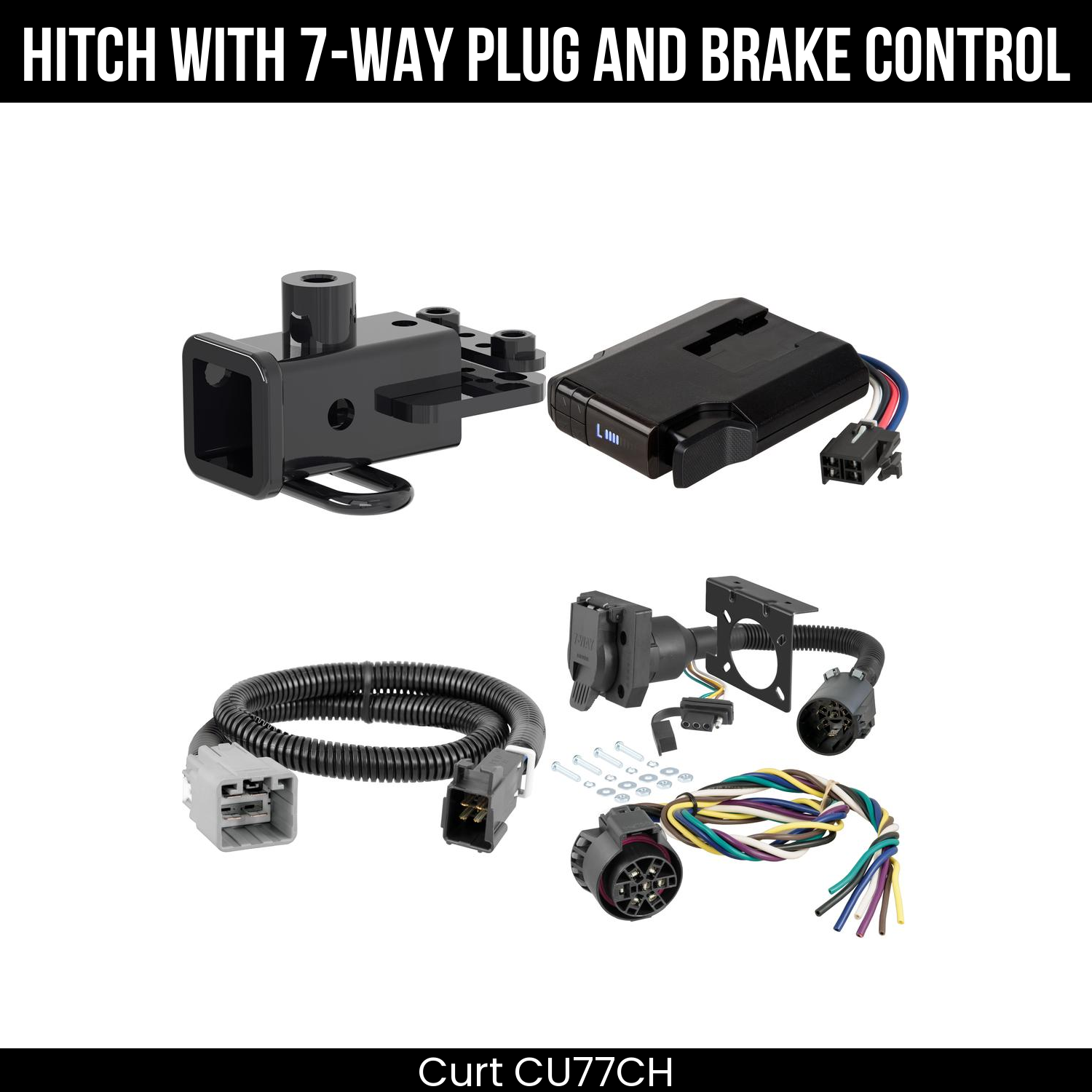 Trailer Hitch , 7-Way , Venturer Brake Control