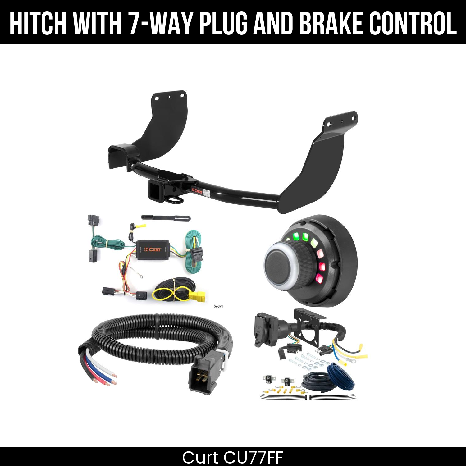 Trailer Hitch , 7-Way , Spectrum Brake Control