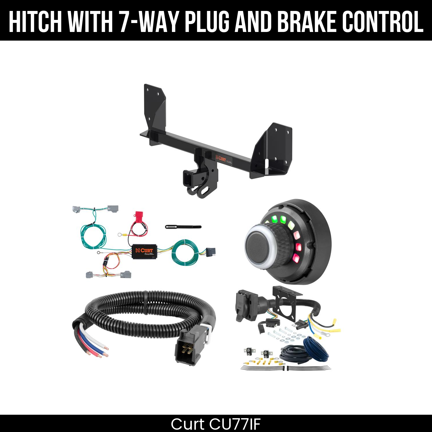 Trailer Hitch , 7-Way , Spectrum Brake Control