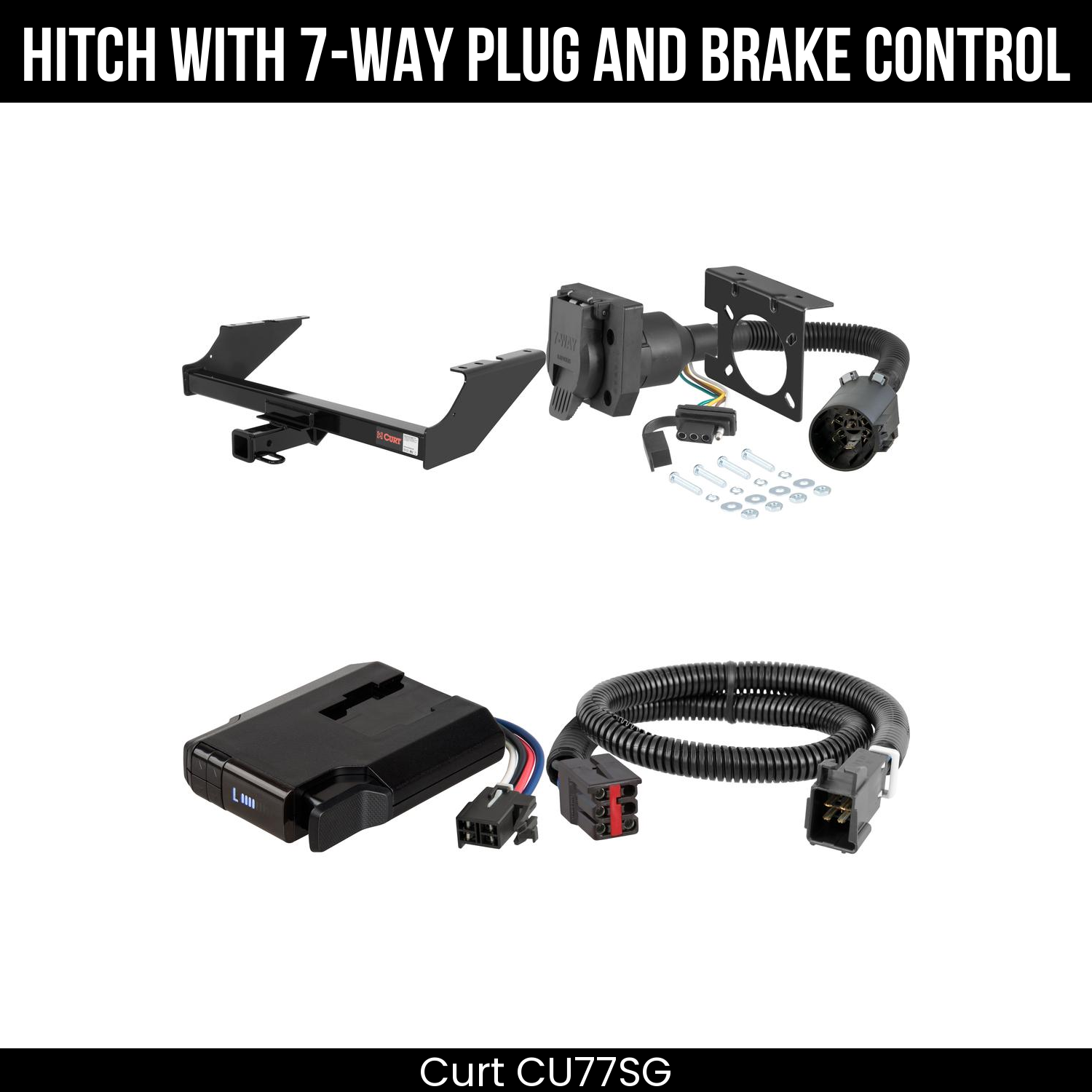 Trailer Hitch , 7-Way , Venturer Brake Control