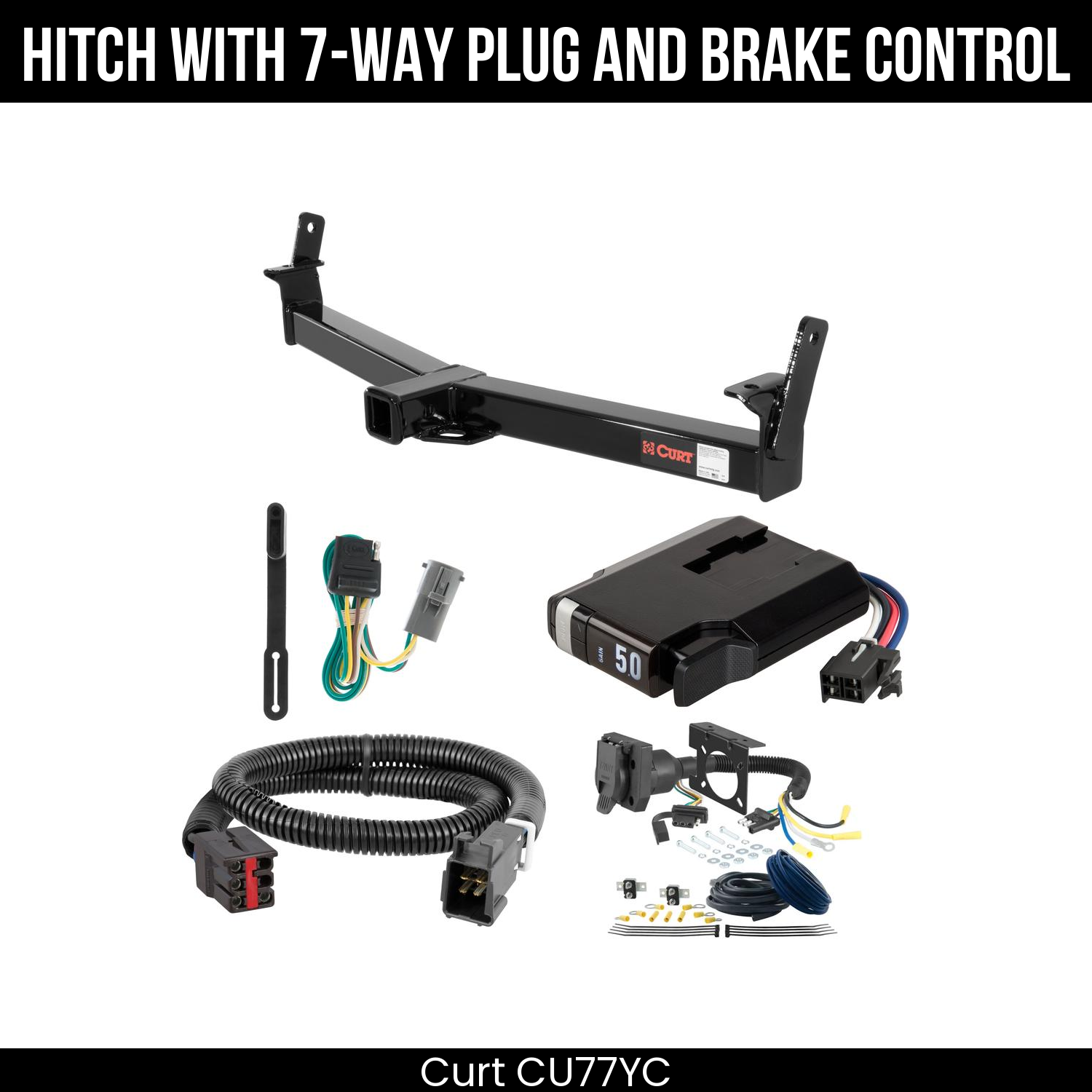 Trailer Hitch , 7-Way , TriFlex NEXT Brake Control