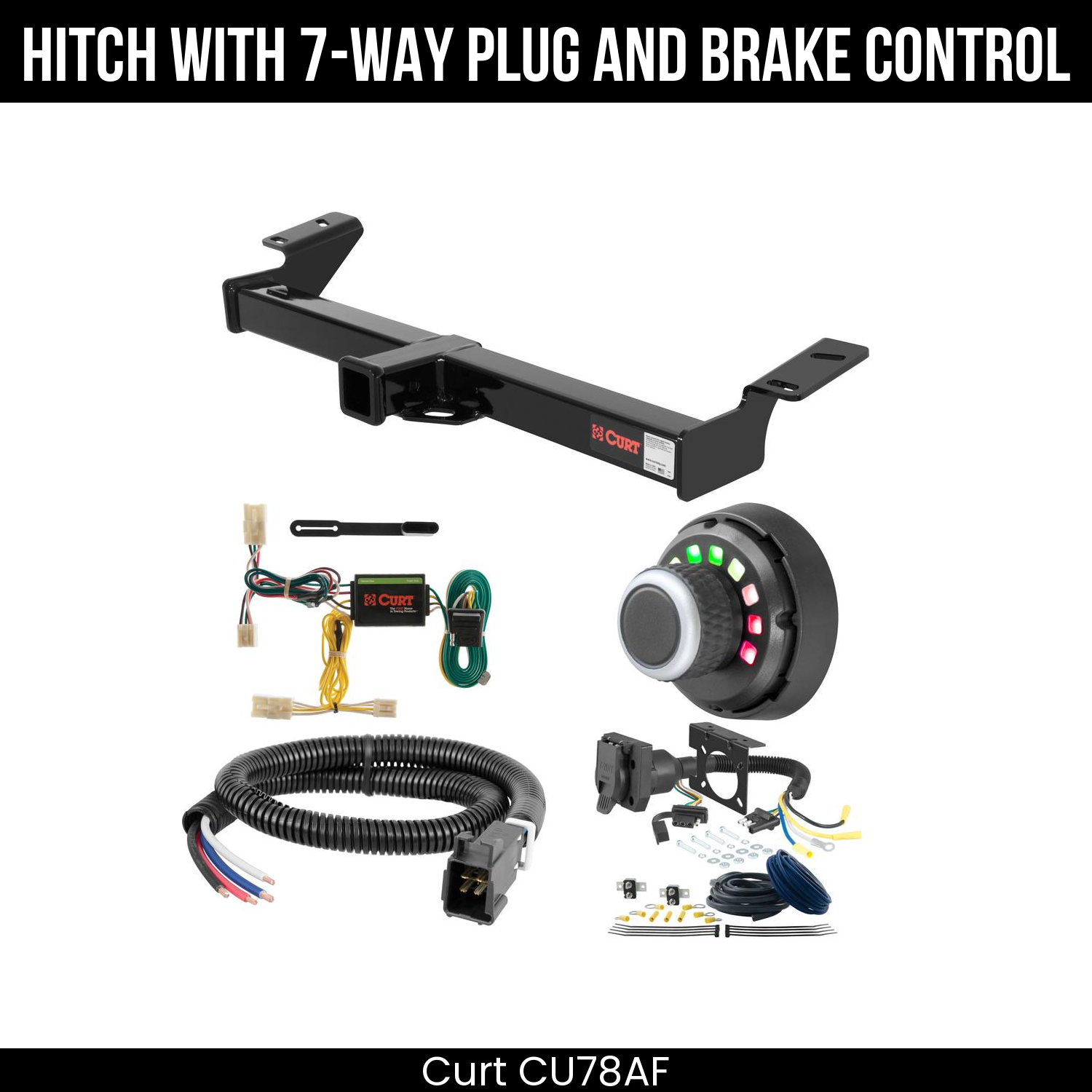 Trailer Hitch , 7-Way , Spectrum Brake Control