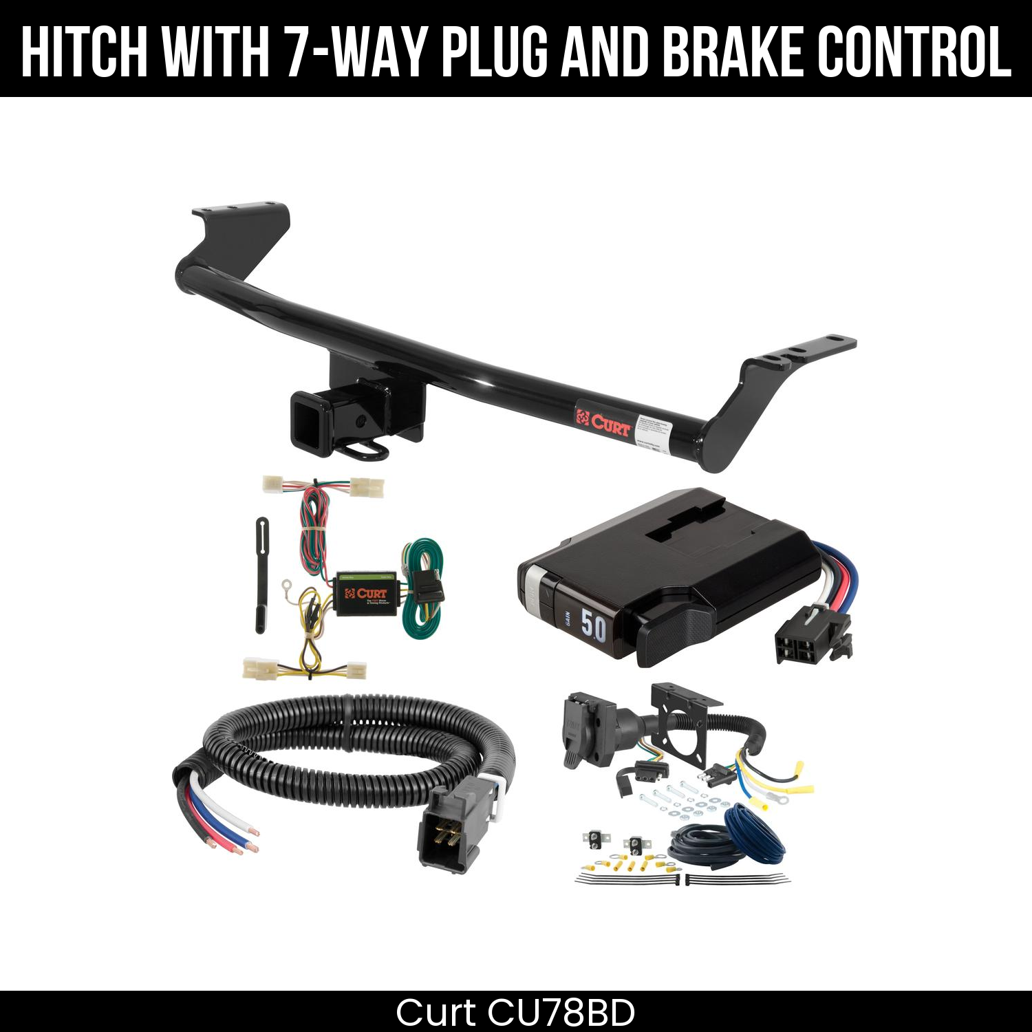 Trailer Hitch , 7-Way , TriFlex NEXT Brake Control