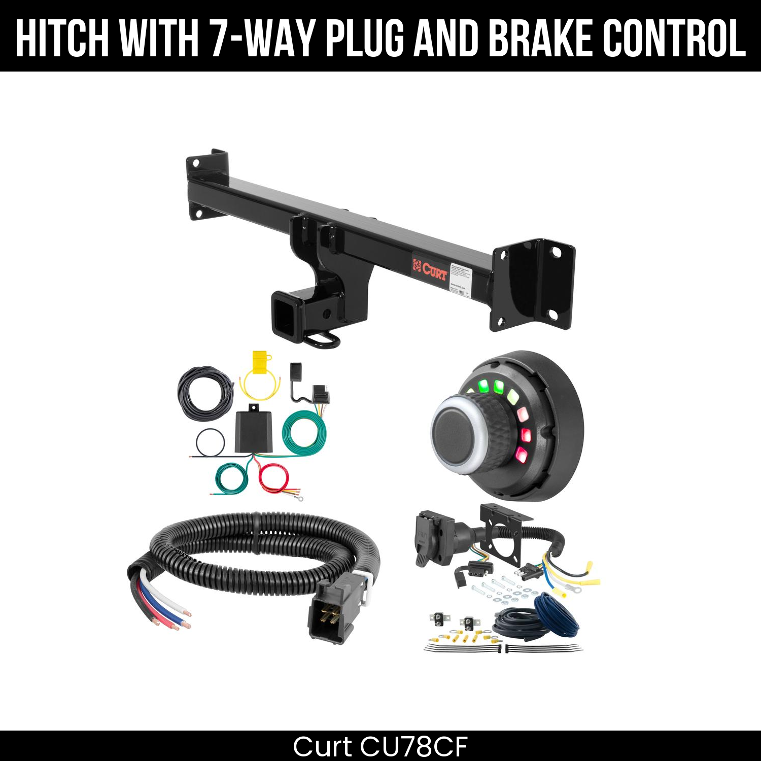 Trailer Hitch , 7-Way , Spectrum Brake Control