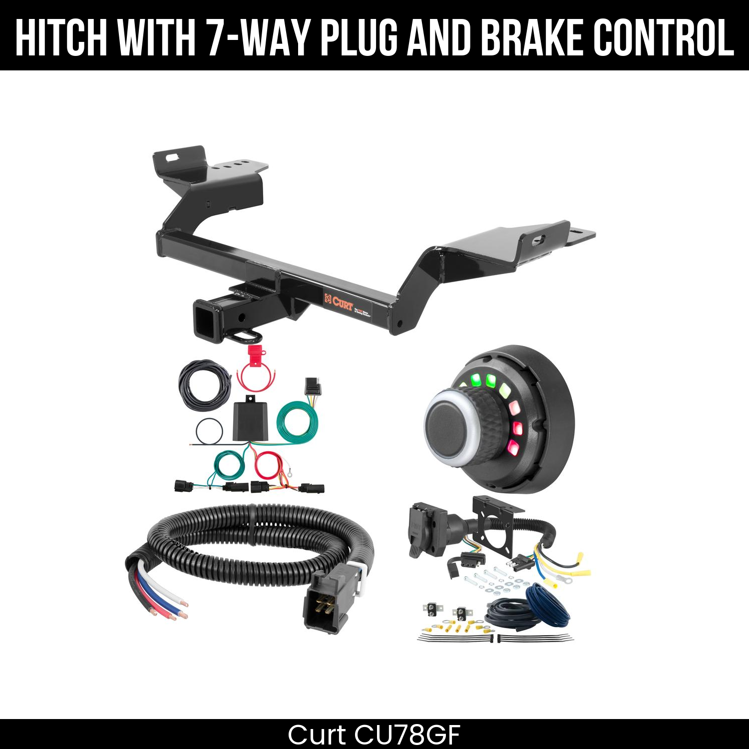 Trailer Hitch , 7-Way , Spectrum Brake Control