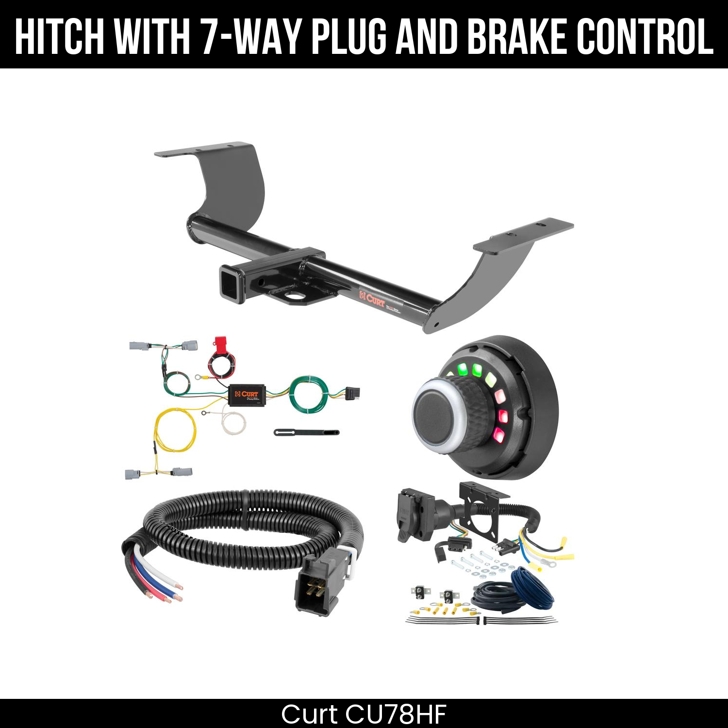 Trailer Hitch , 7-Way , Spectrum Brake Control