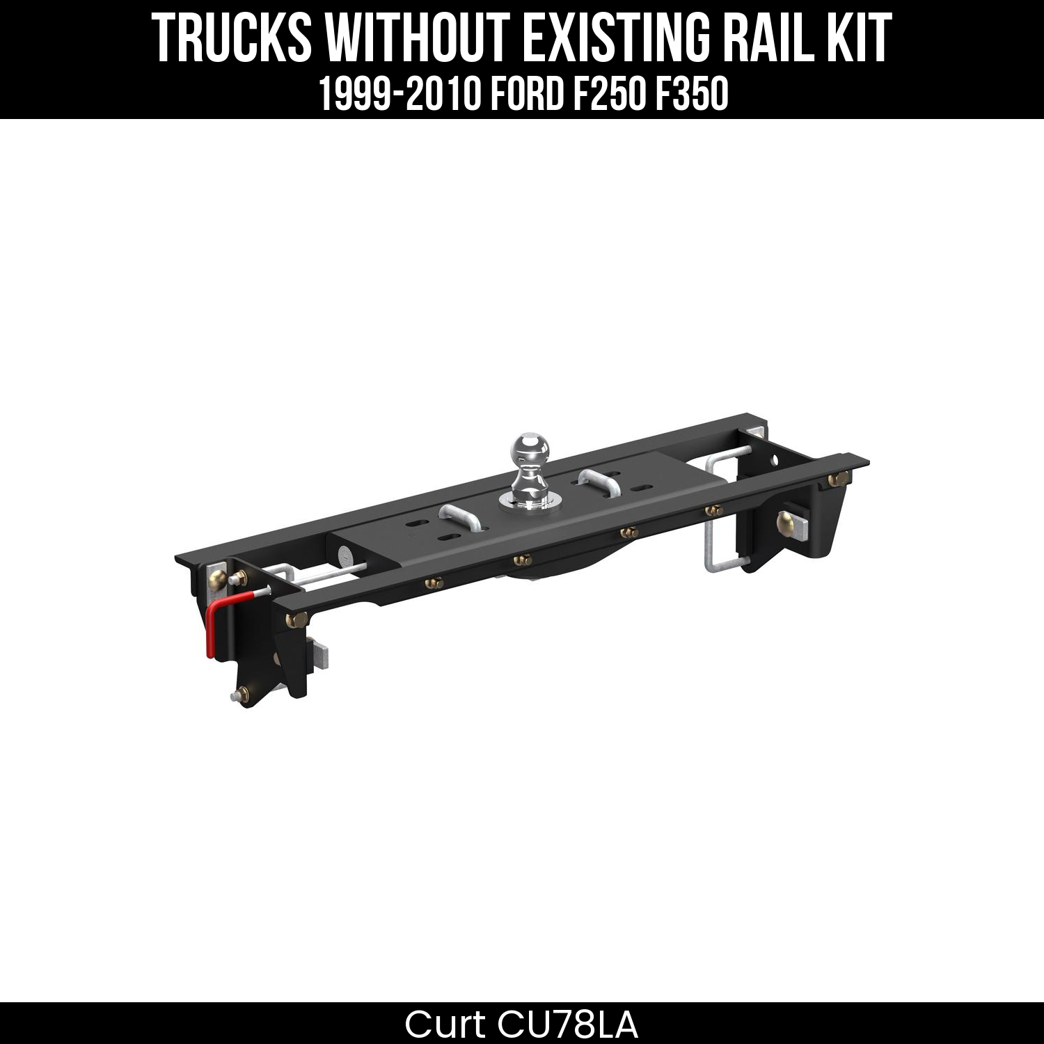 Double Lock EZr Gooseneck Hitch,Double Lock EZr Gooseneck Install Brackets