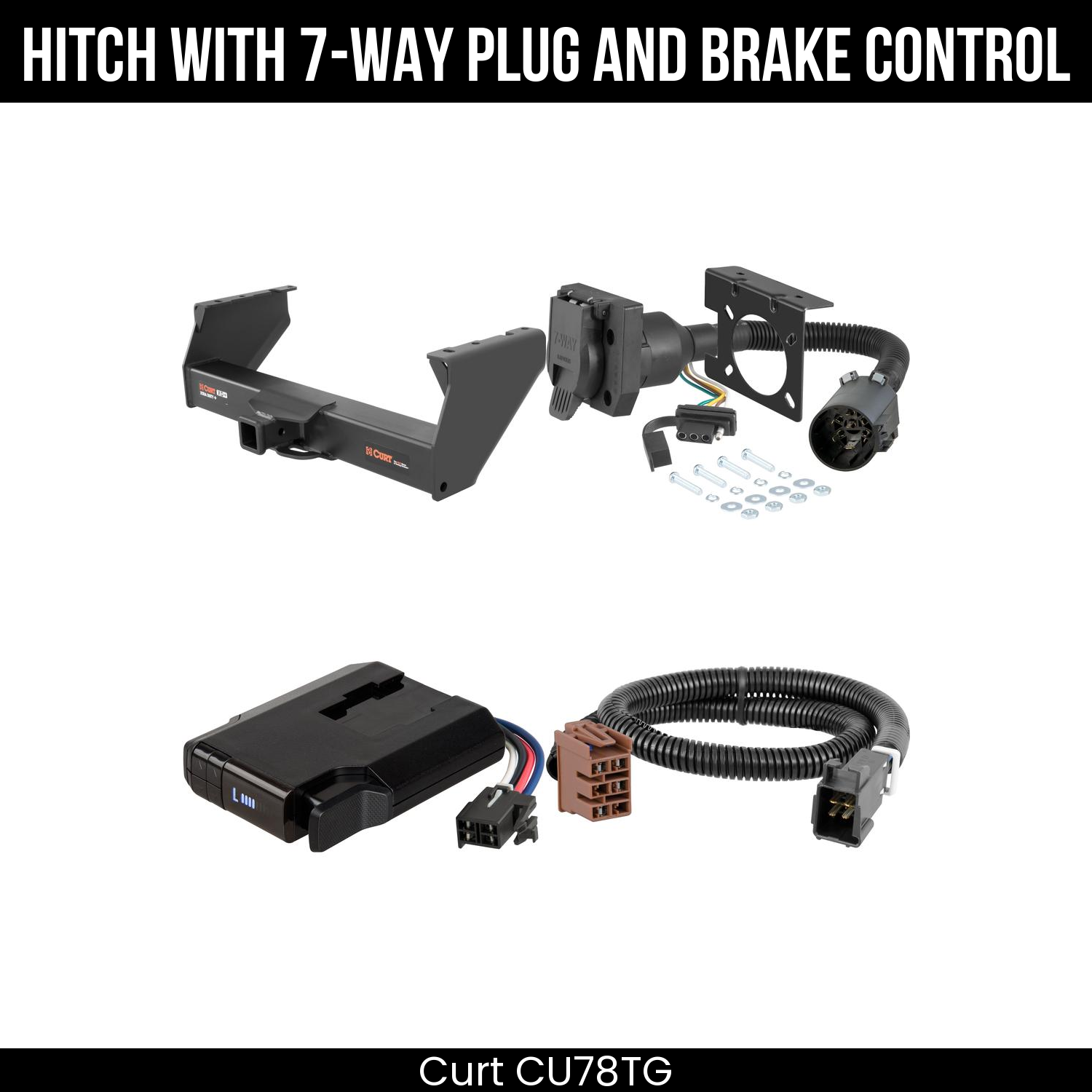 Trailer Hitch , 7-Way , Venturer Brake Control