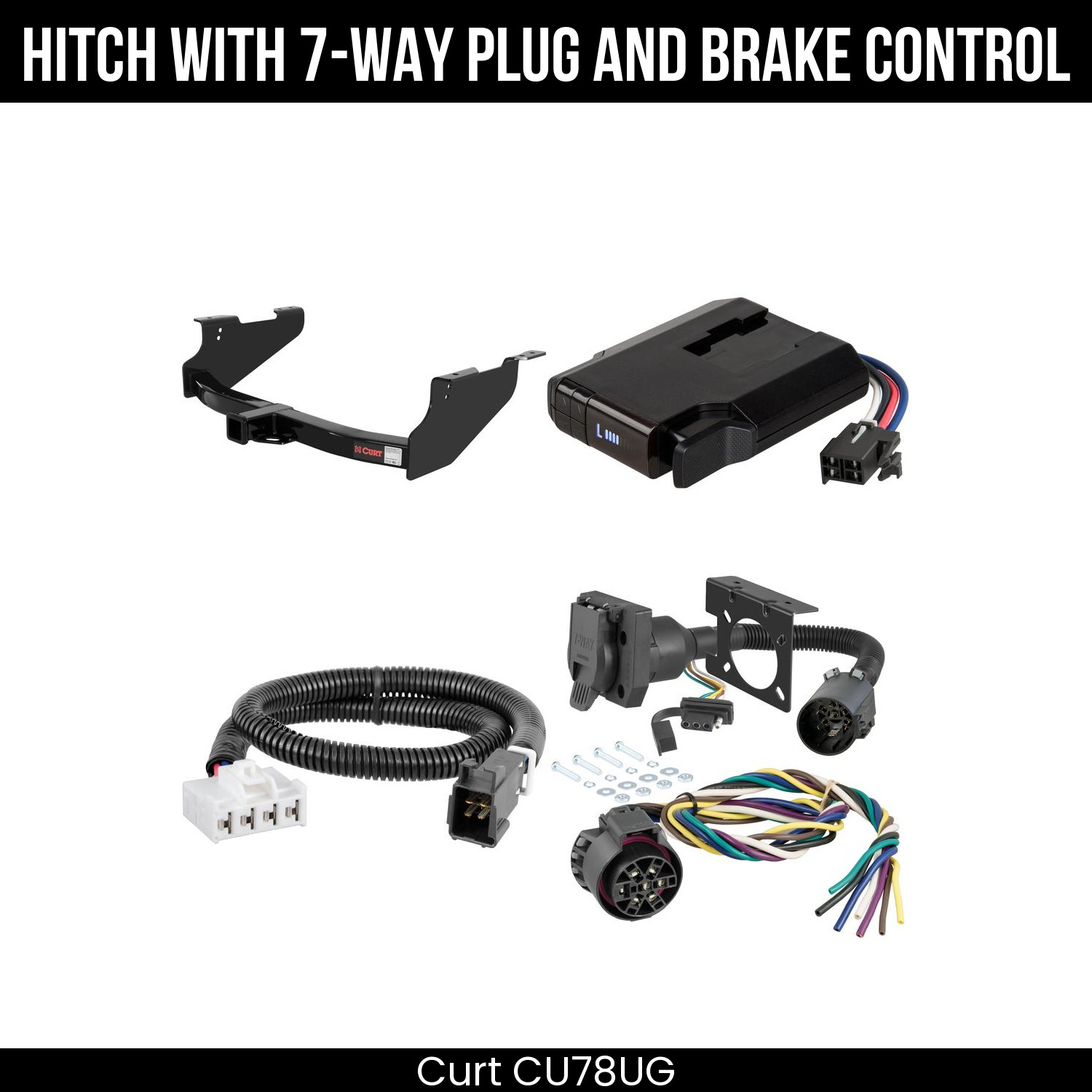 Trailer Hitch , 7-Way , Venturer Brake Control