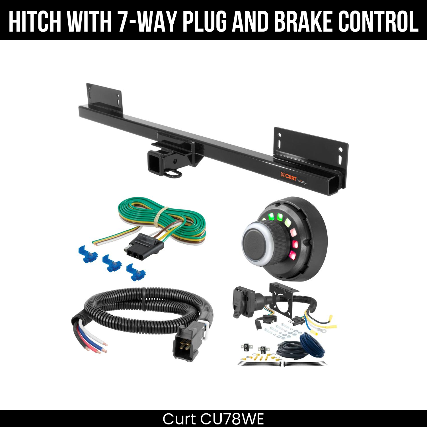 Trailer Hitch , 7-Way , Spectrum Brake Control