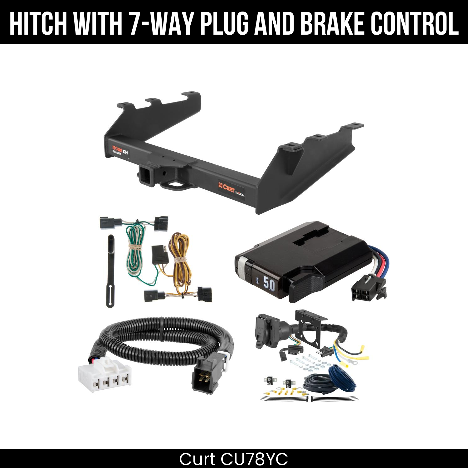 Trailer Hitch , 7-Way , TriFlex NEXT Brake Control