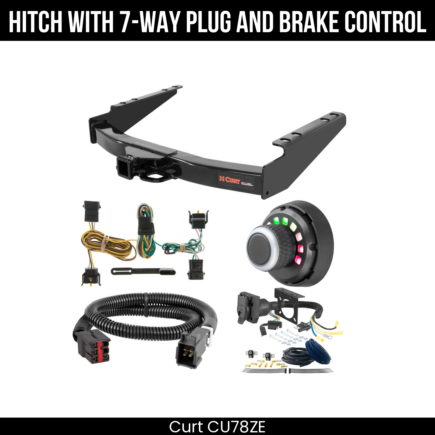 Trailer Hitch , 7-Way , Spectrum Brake Control