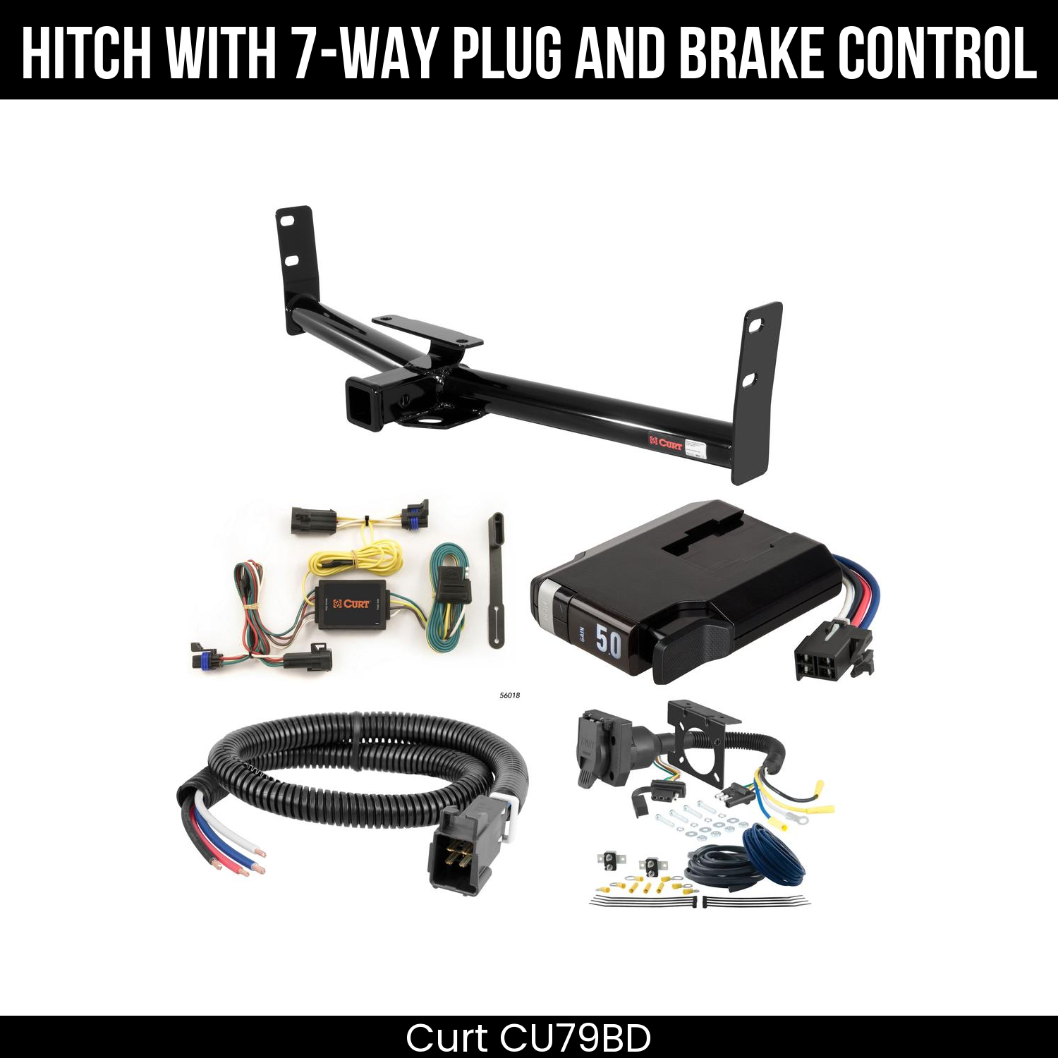 Trailer Hitch , 7-Way , TriFlex NEXT Brake Control