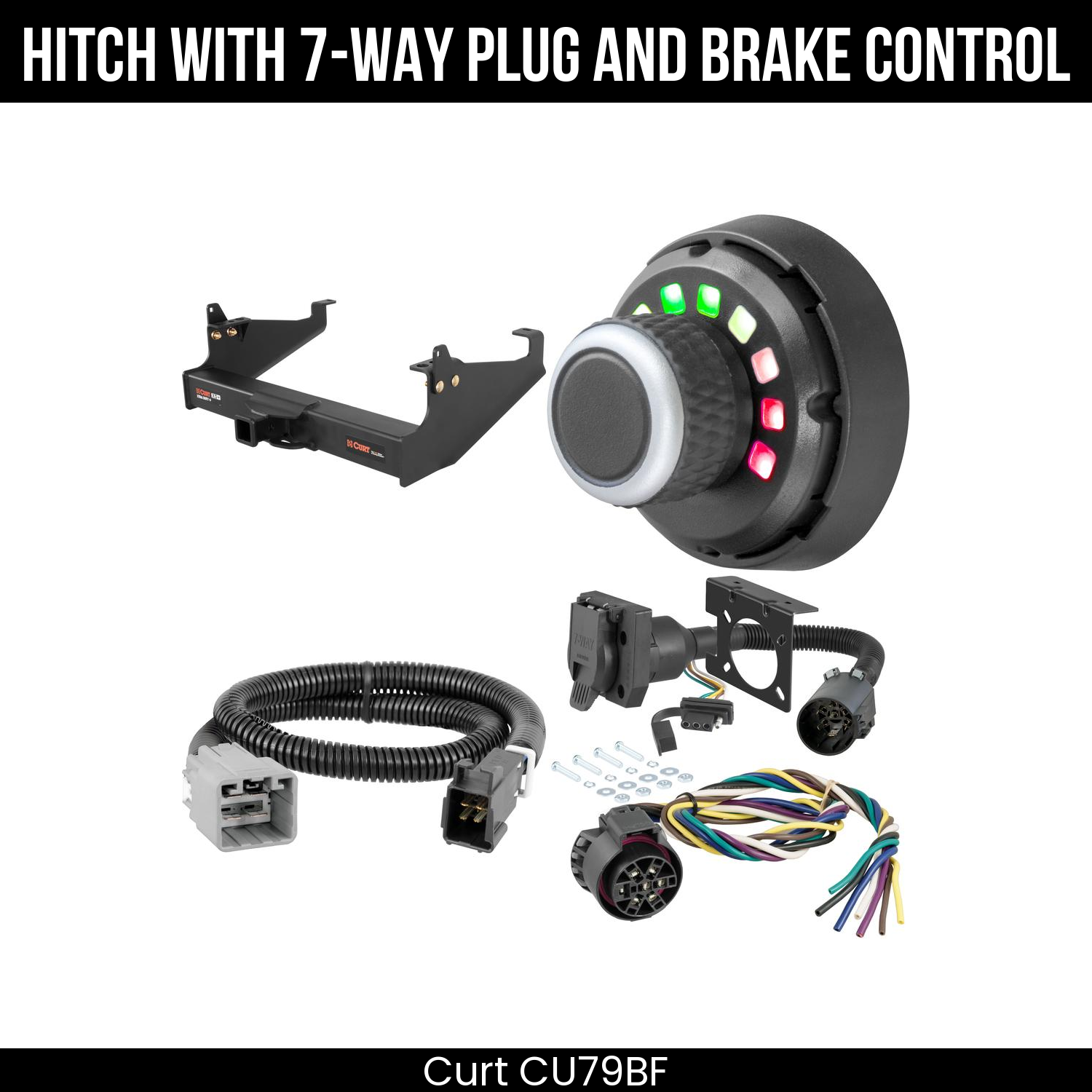 Trailer Hitch , 7-Way , Spectrum Brake Control