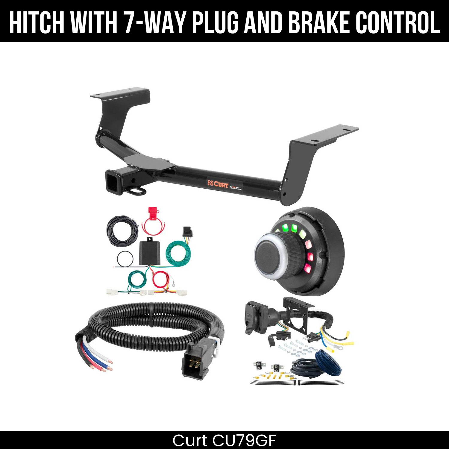 Trailer Hitch , 7-Way , Spectrum Brake Control