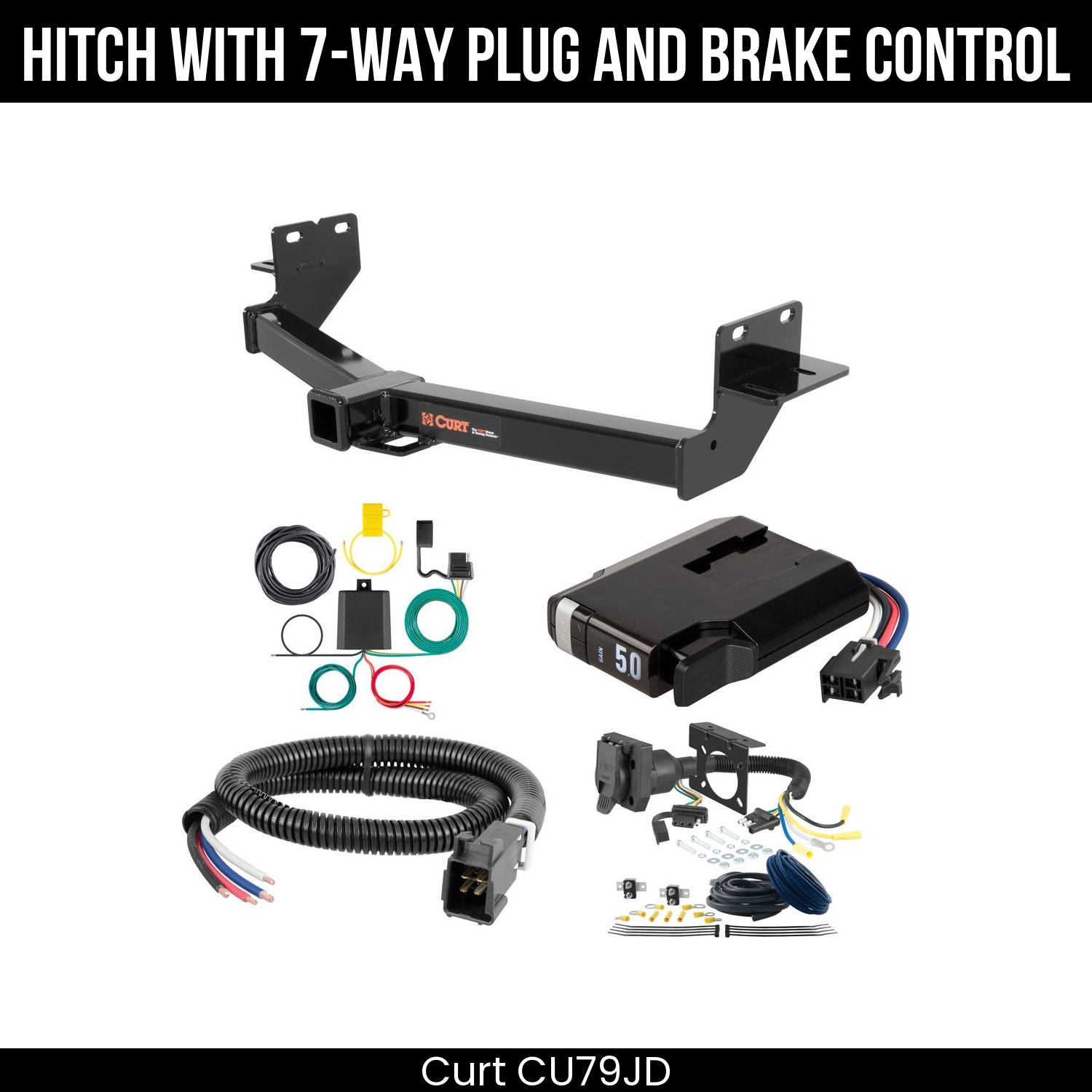 Trailer Hitch , 7-Way , TriFlex NEXT Brake Control