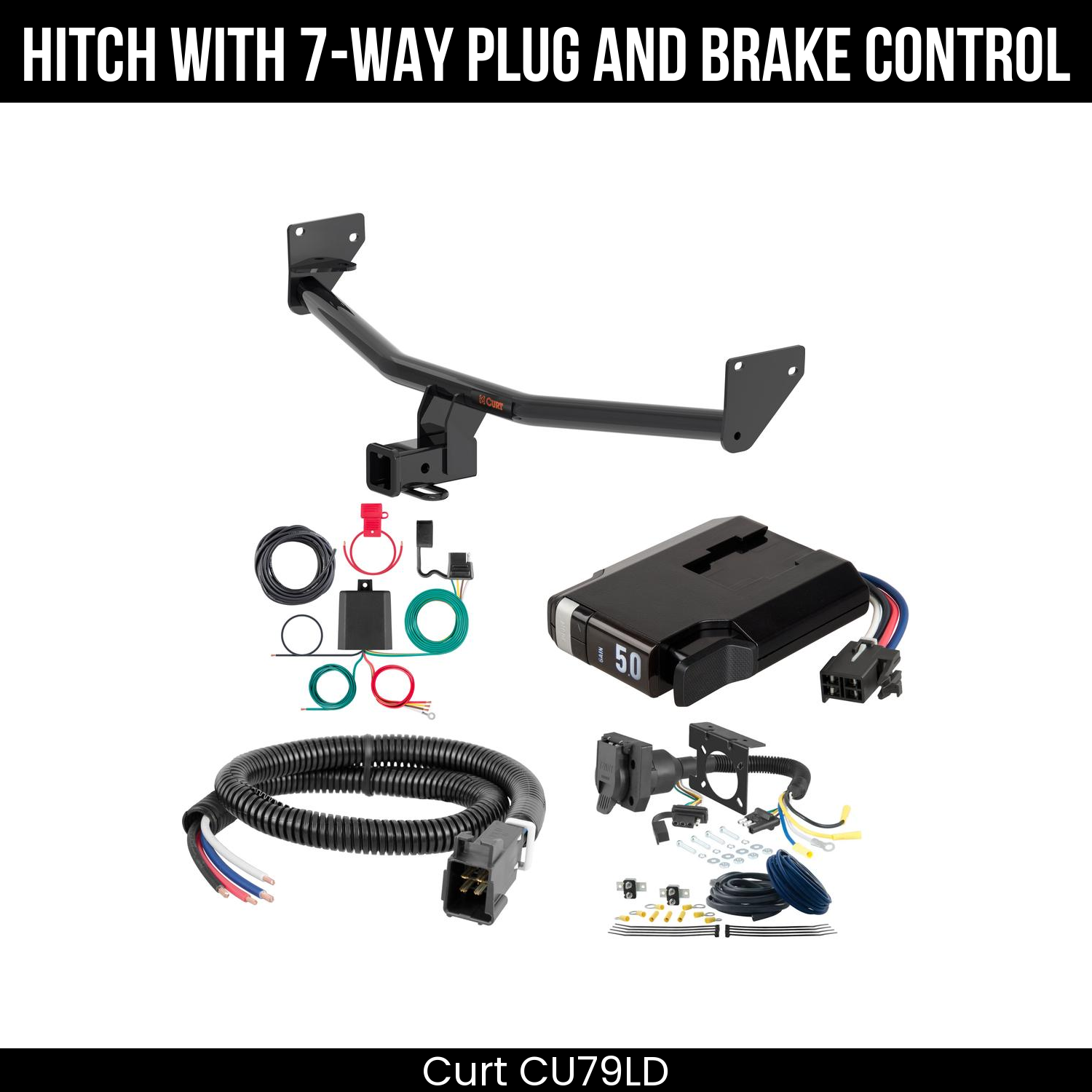 Trailer Hitch , 7-Way , TriFlex NEXT Brake Control