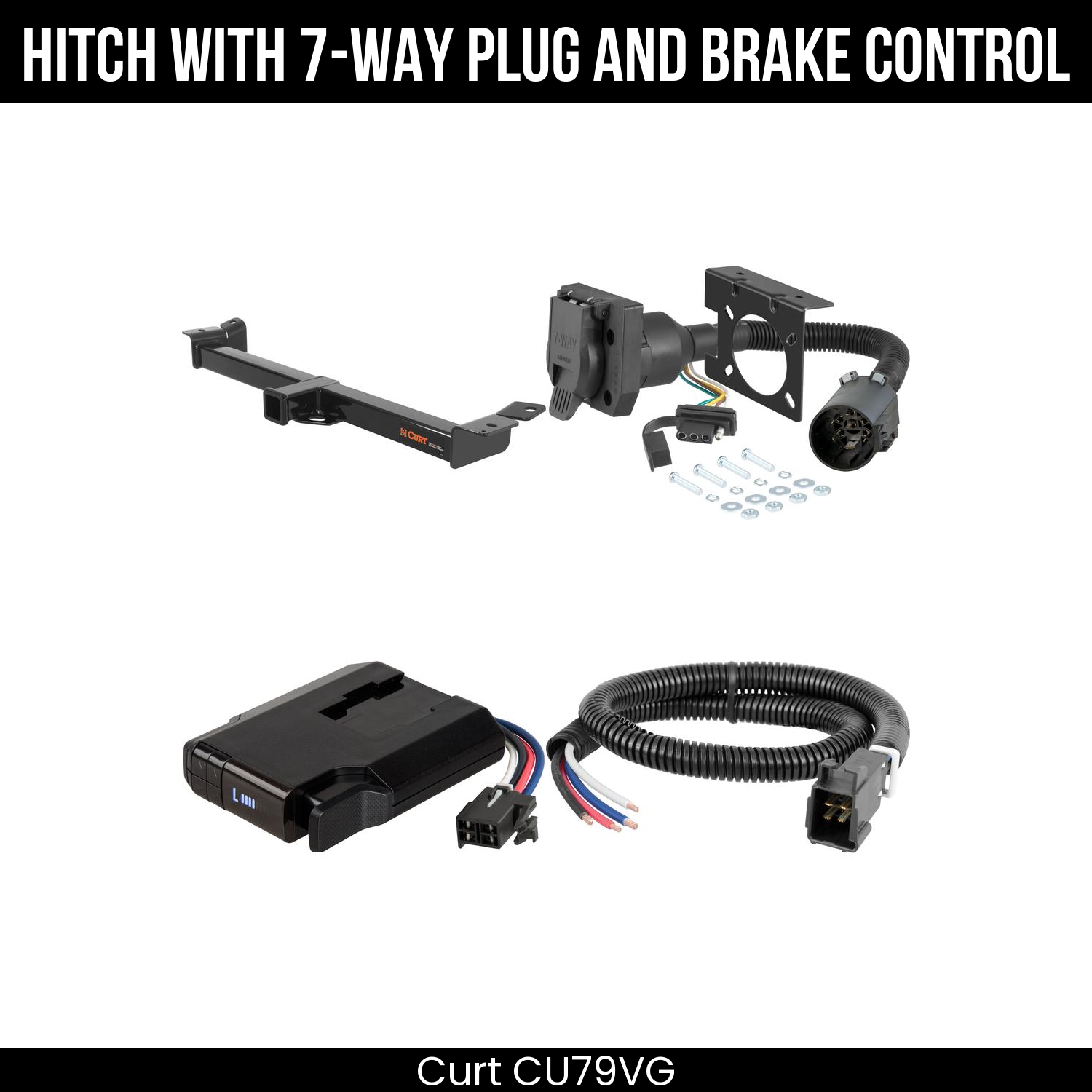 Trailer Hitch , 7-Way , Venturer Brake Control