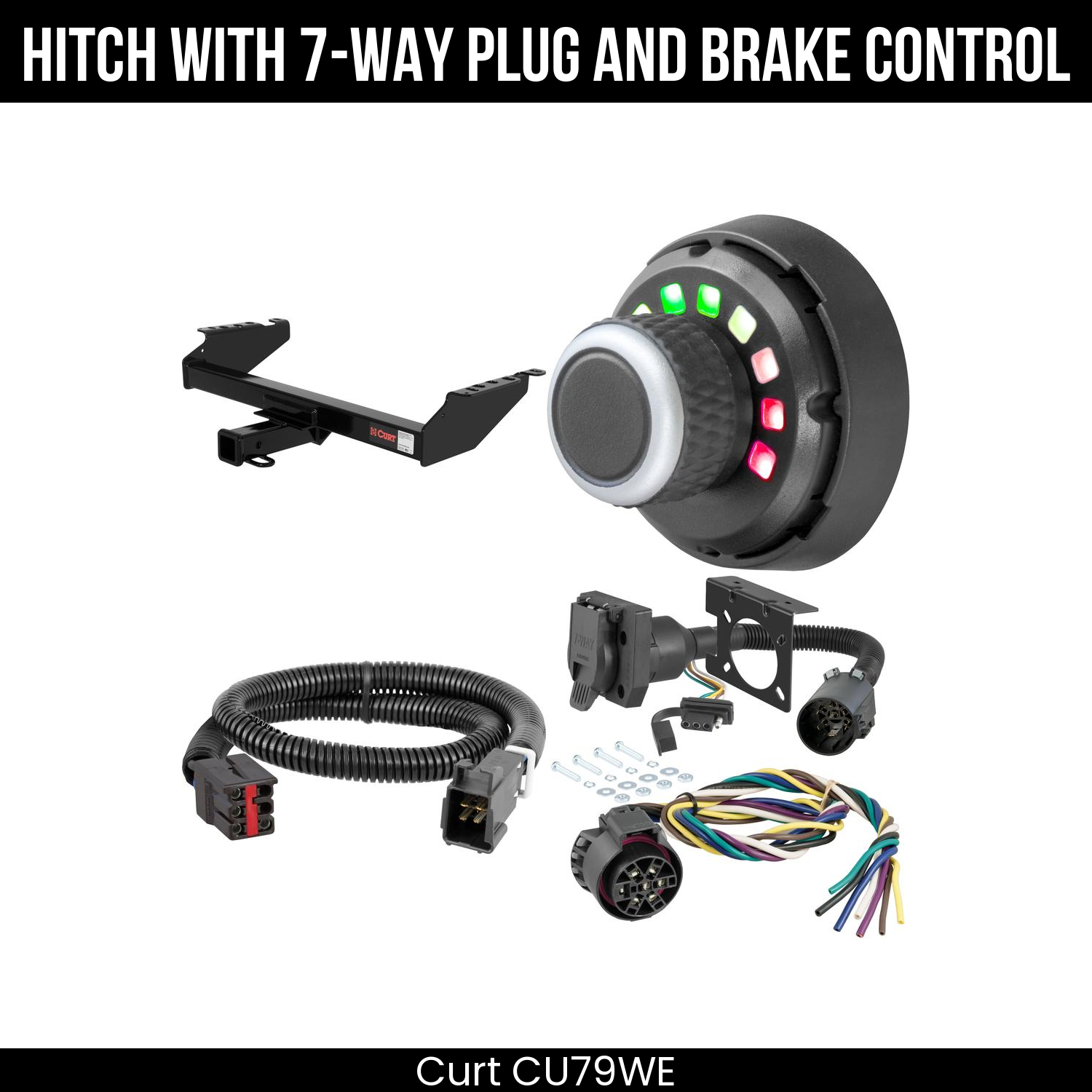 Trailer Hitch , 7-Way , Spectrum Brake Control