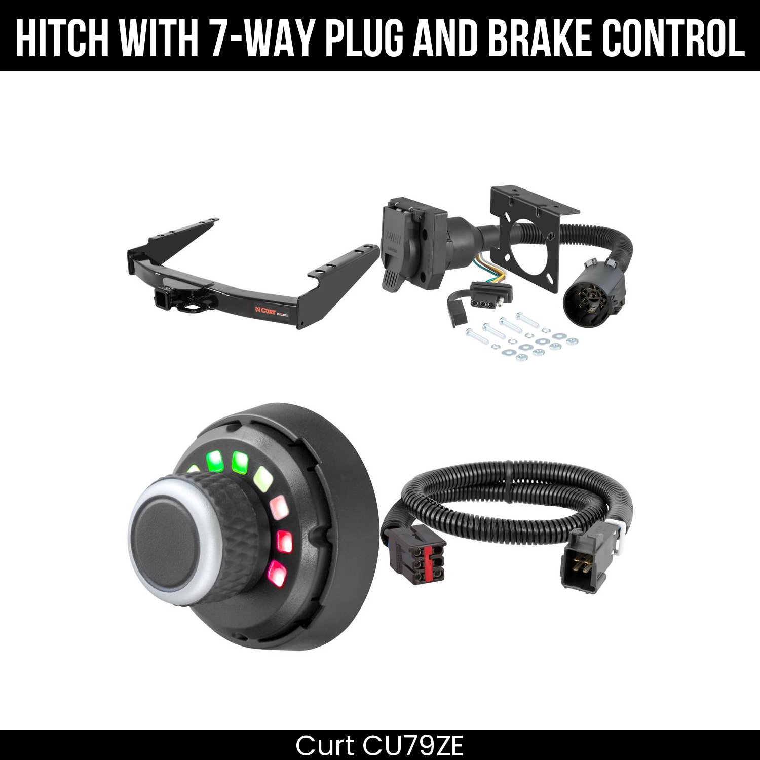 Trailer Hitch , 7-Way , Spectrum Brake Control