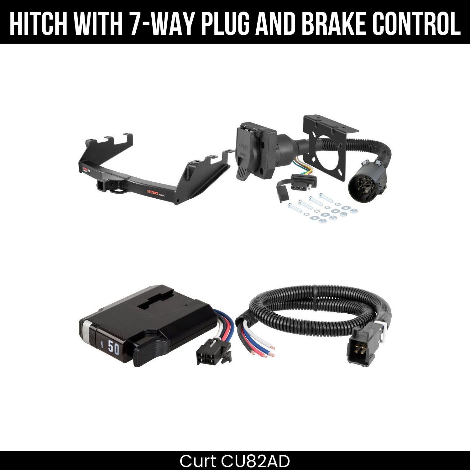Trailer Hitch , 7-Way , TriFlex NEXT Brake Control