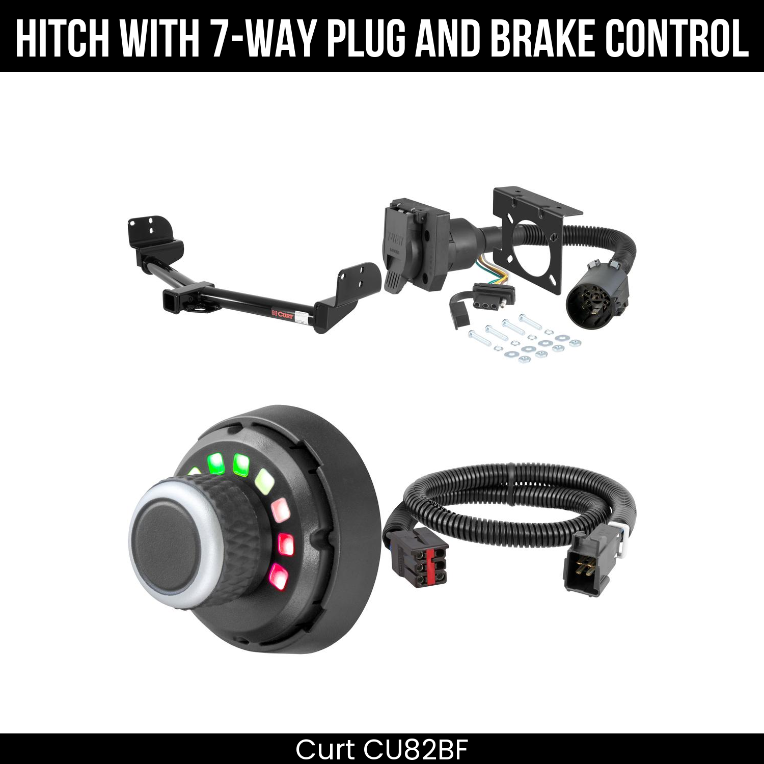 Trailer Hitch , 7-Way , Spectrum Brake Control
