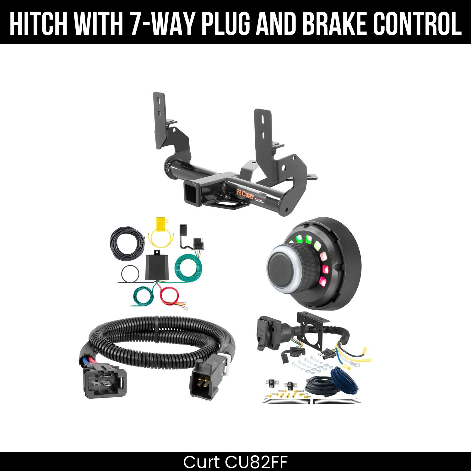 Trailer Hitch , 7-Way , Spectrum Brake Control