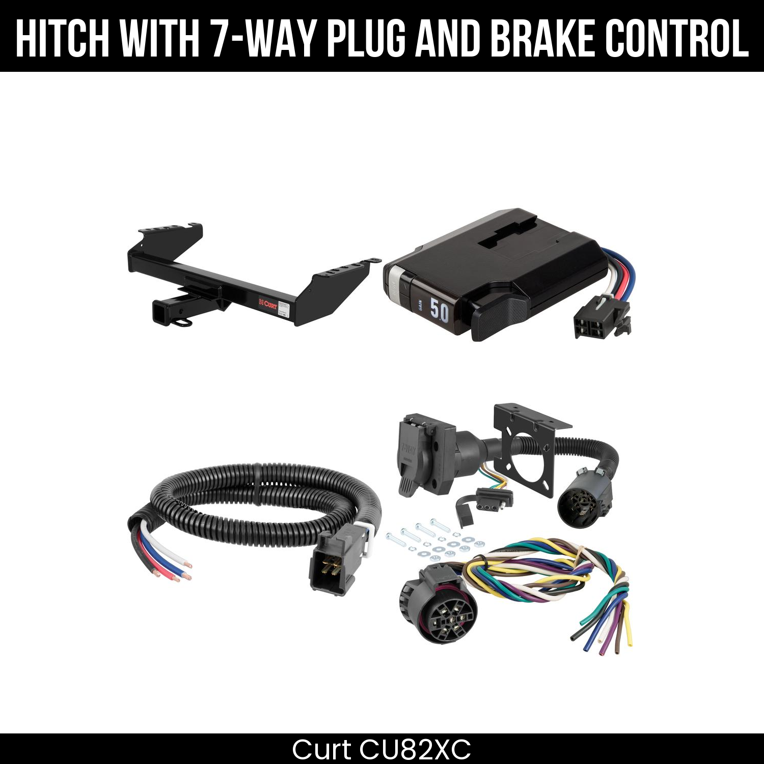 Trailer Hitch , 7-Way , TriFlex NEXT Brake Control