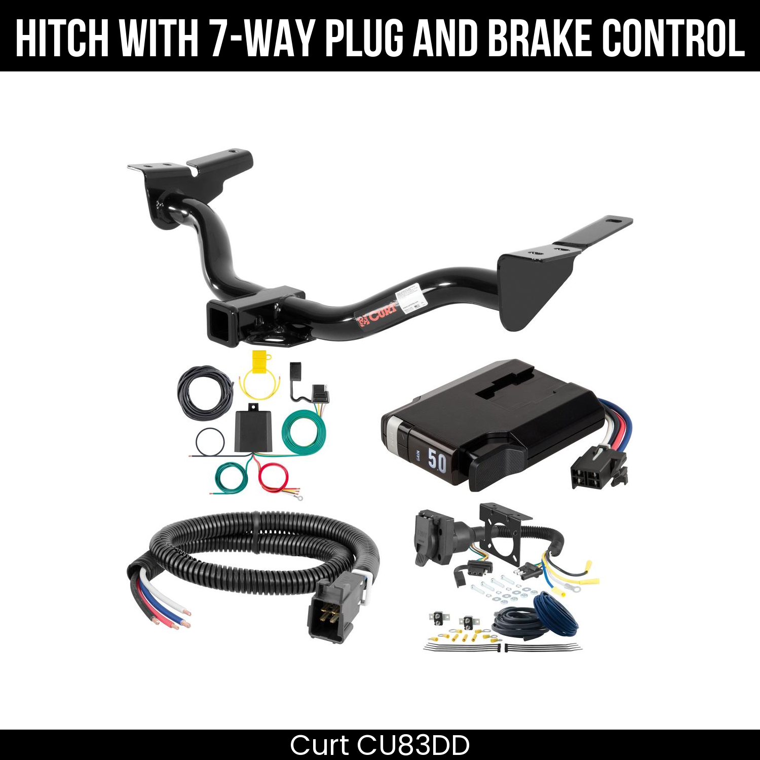 Trailer Hitch , 7-Way , TriFlex NEXT Brake Control