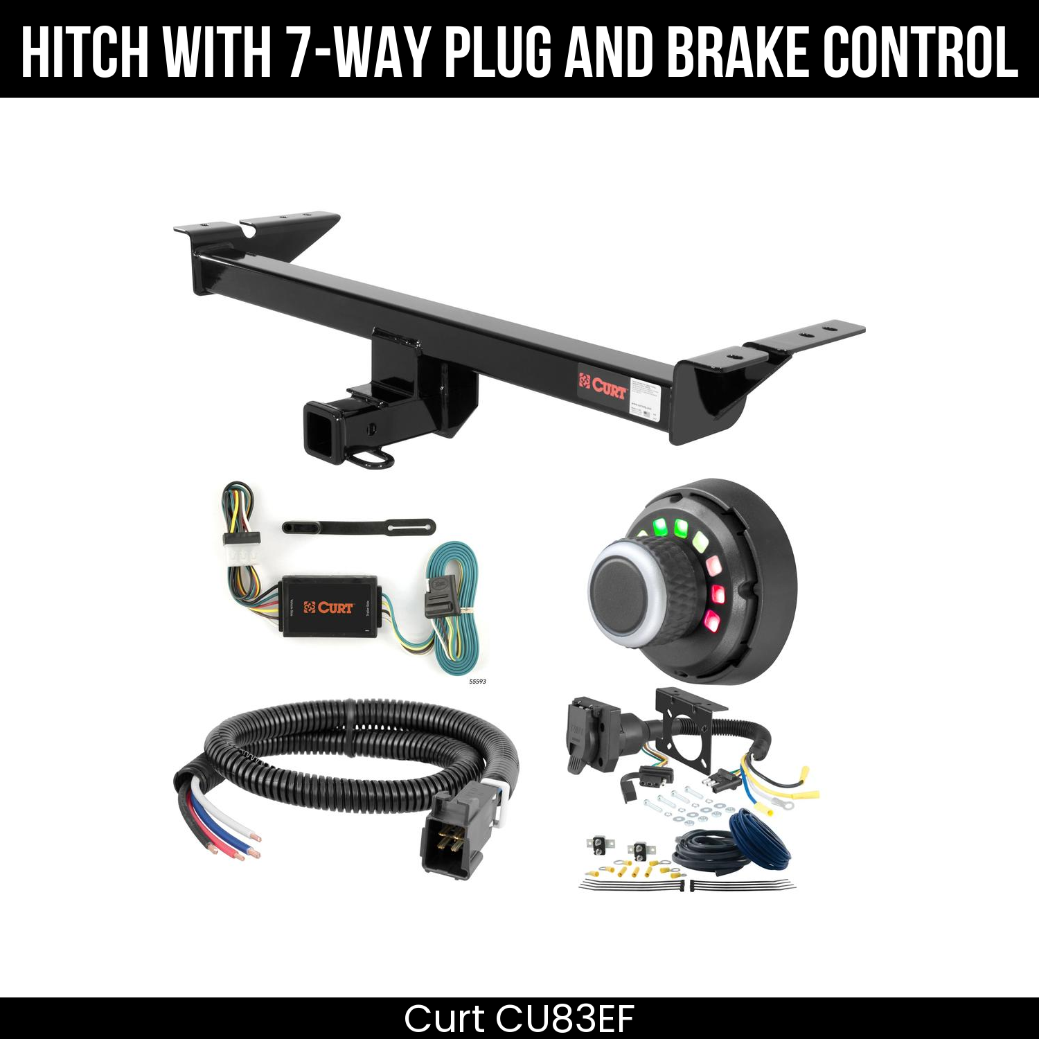 Trailer Hitch , 7-Way , Spectrum Brake Control