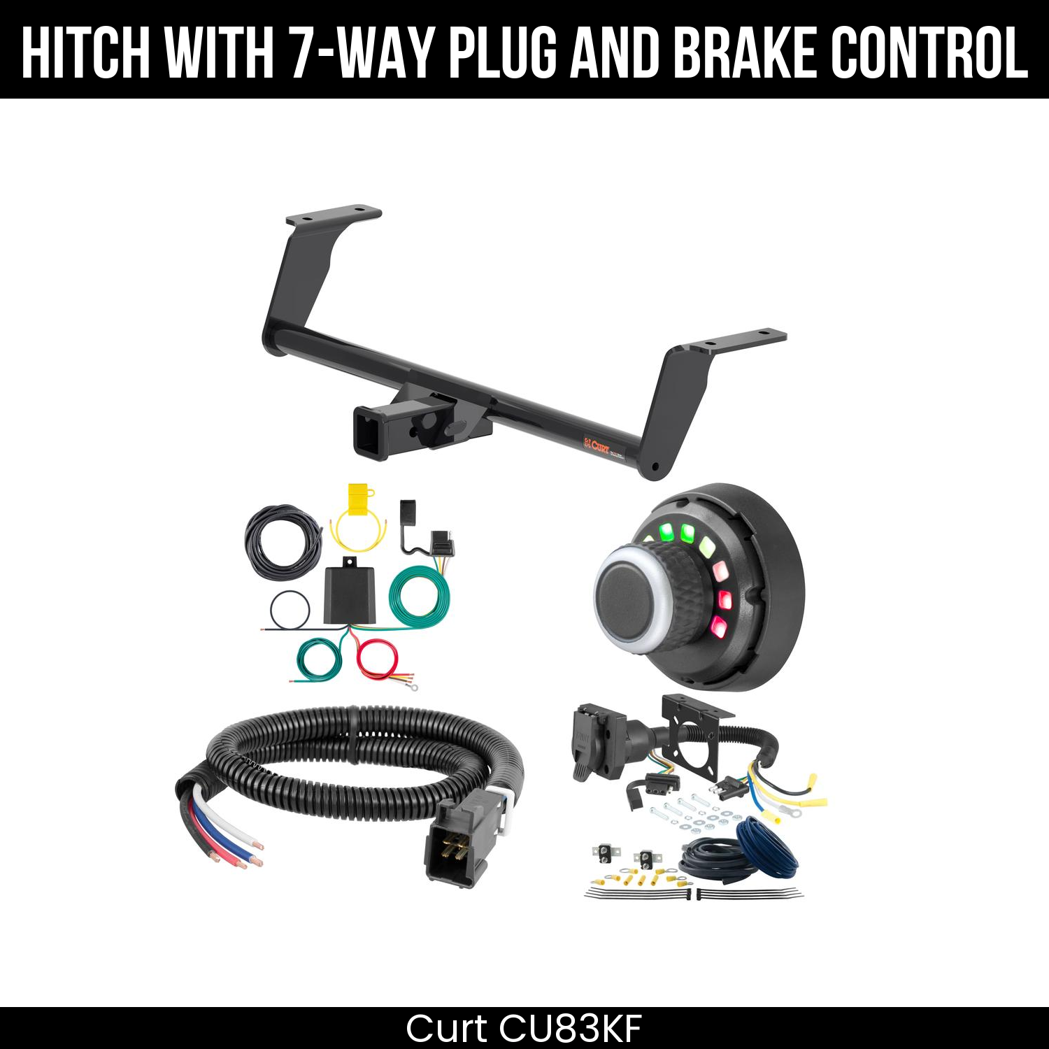 Trailer Hitch , 7-Way , Spectrum Brake Control