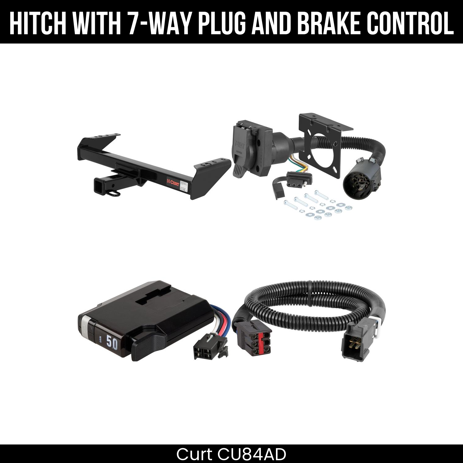 Trailer Hitch , 7-Way , TriFlex NEXT Brake Control