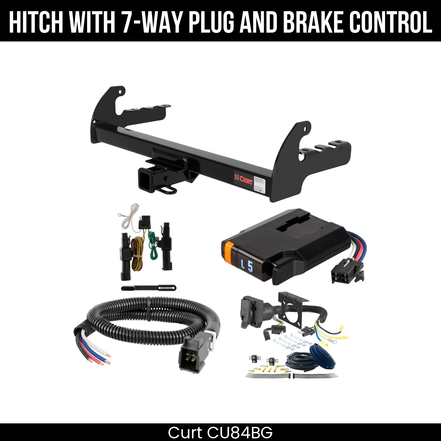 Trailer Hitch , 7-Way , Discovery Next Brake Control