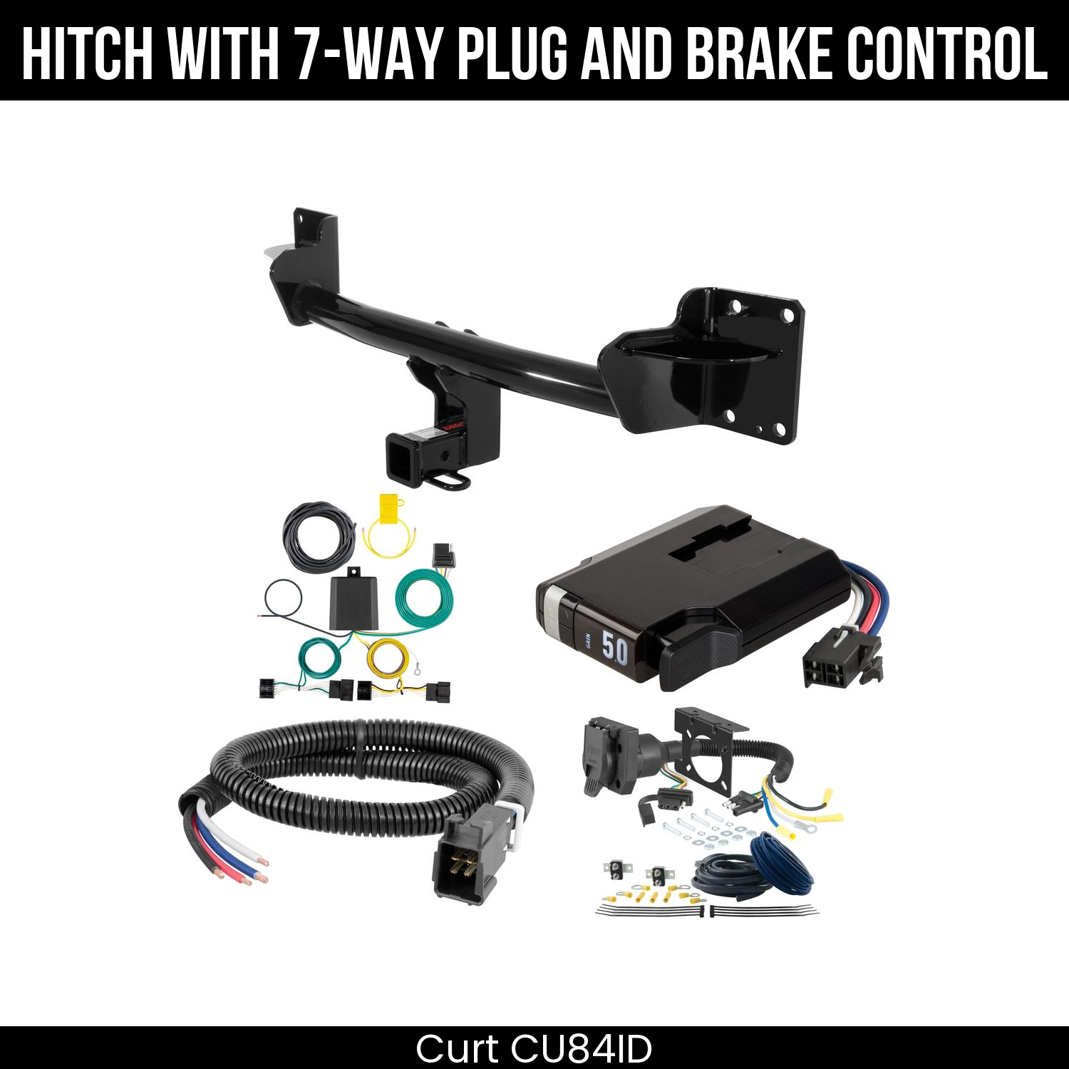 Trailer Hitch , 7-Way , TriFlex NEXT Brake Control