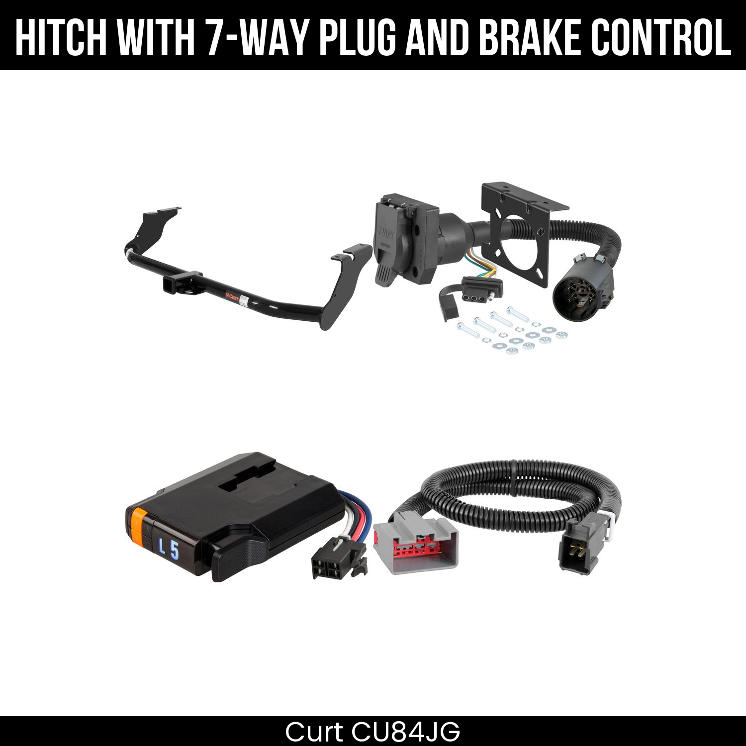 Trailer Hitch , 7-Way , Discovery Next Brake Control