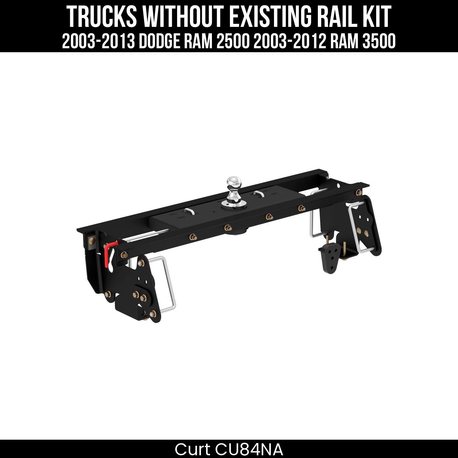 Double Lock Gooseneck Hitch,Under-Bed Gooseneck Install Brackets