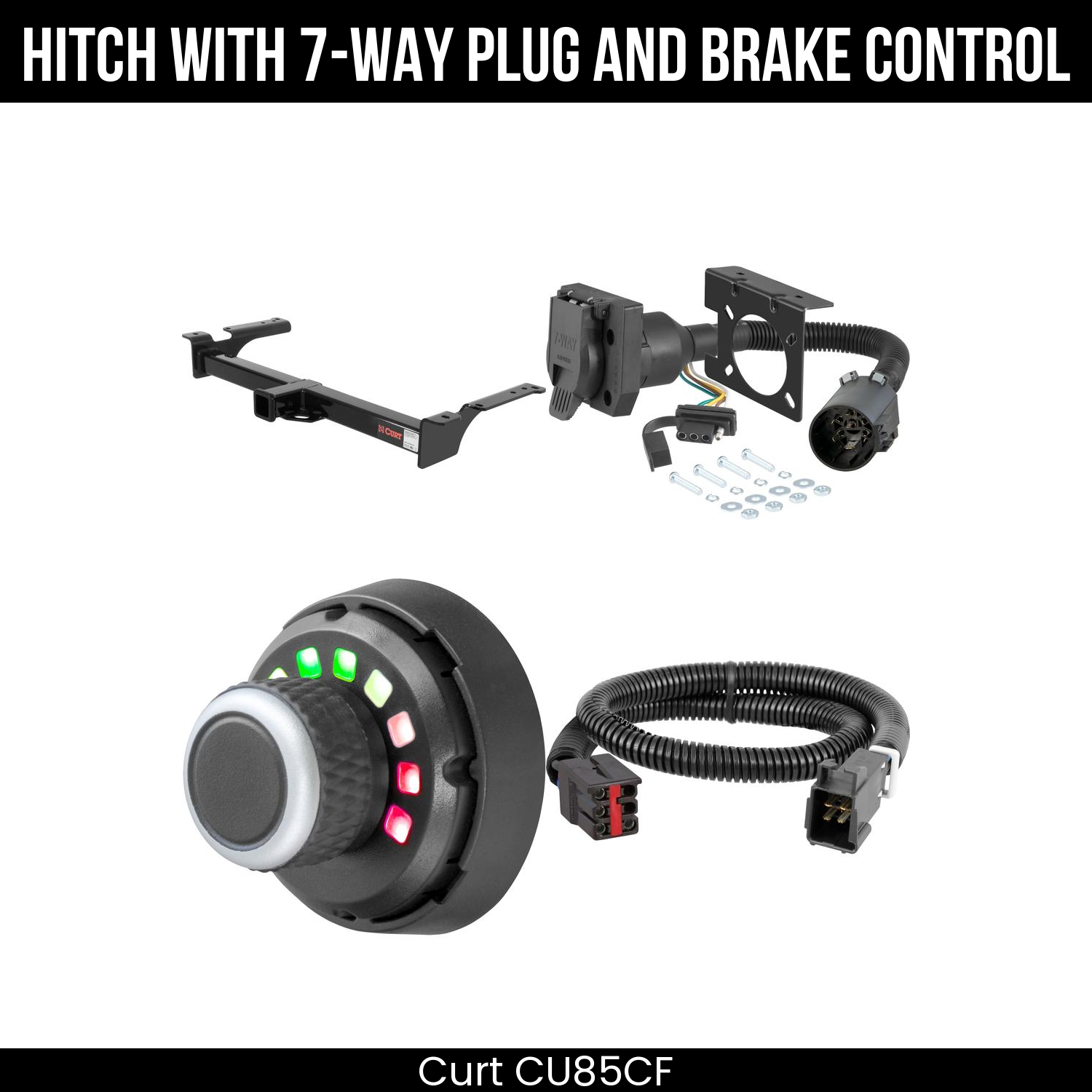 Trailer Hitch , 7-Way , Spectrum Brake Control
