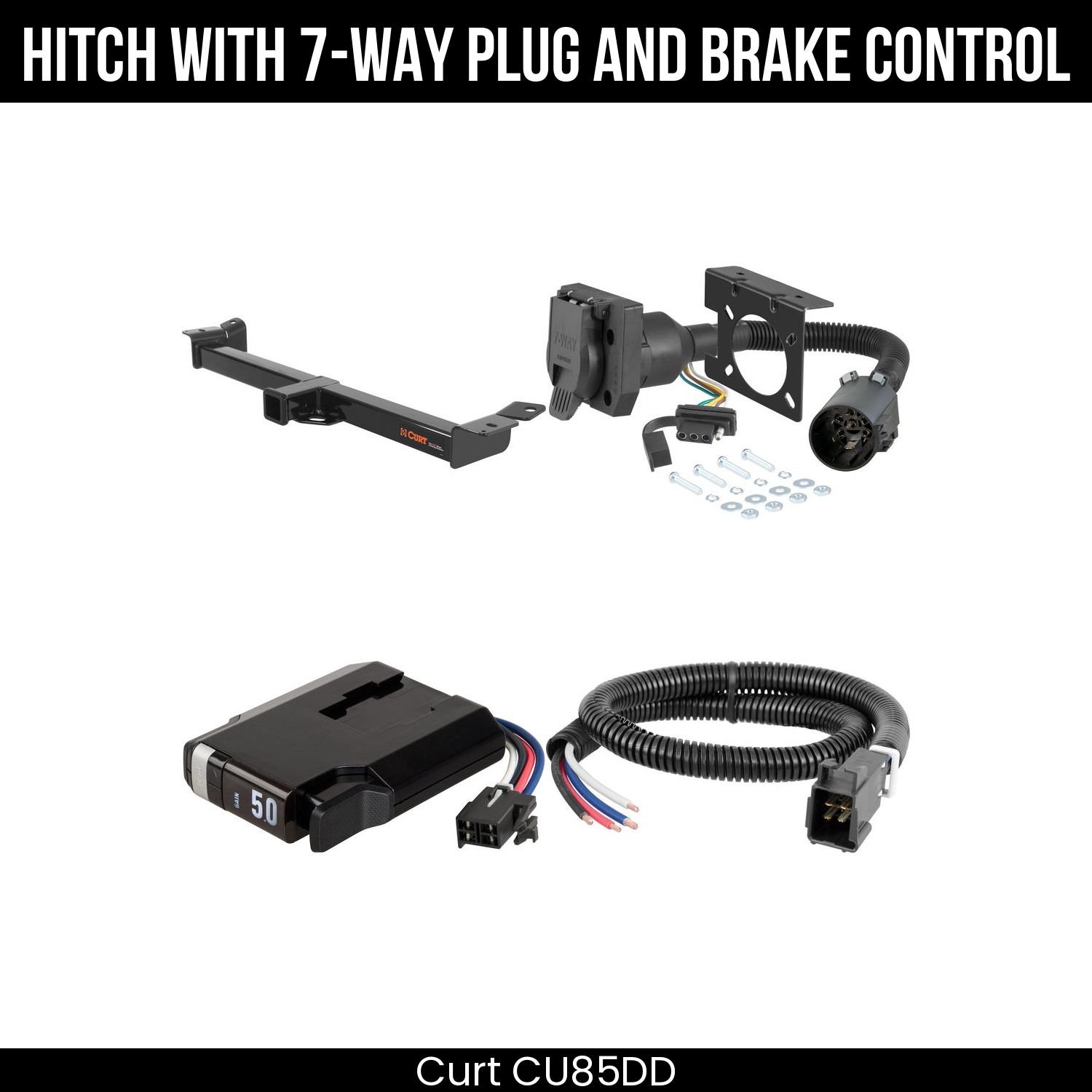 Trailer Hitch , 7-Way , TriFlex NEXT Brake Control