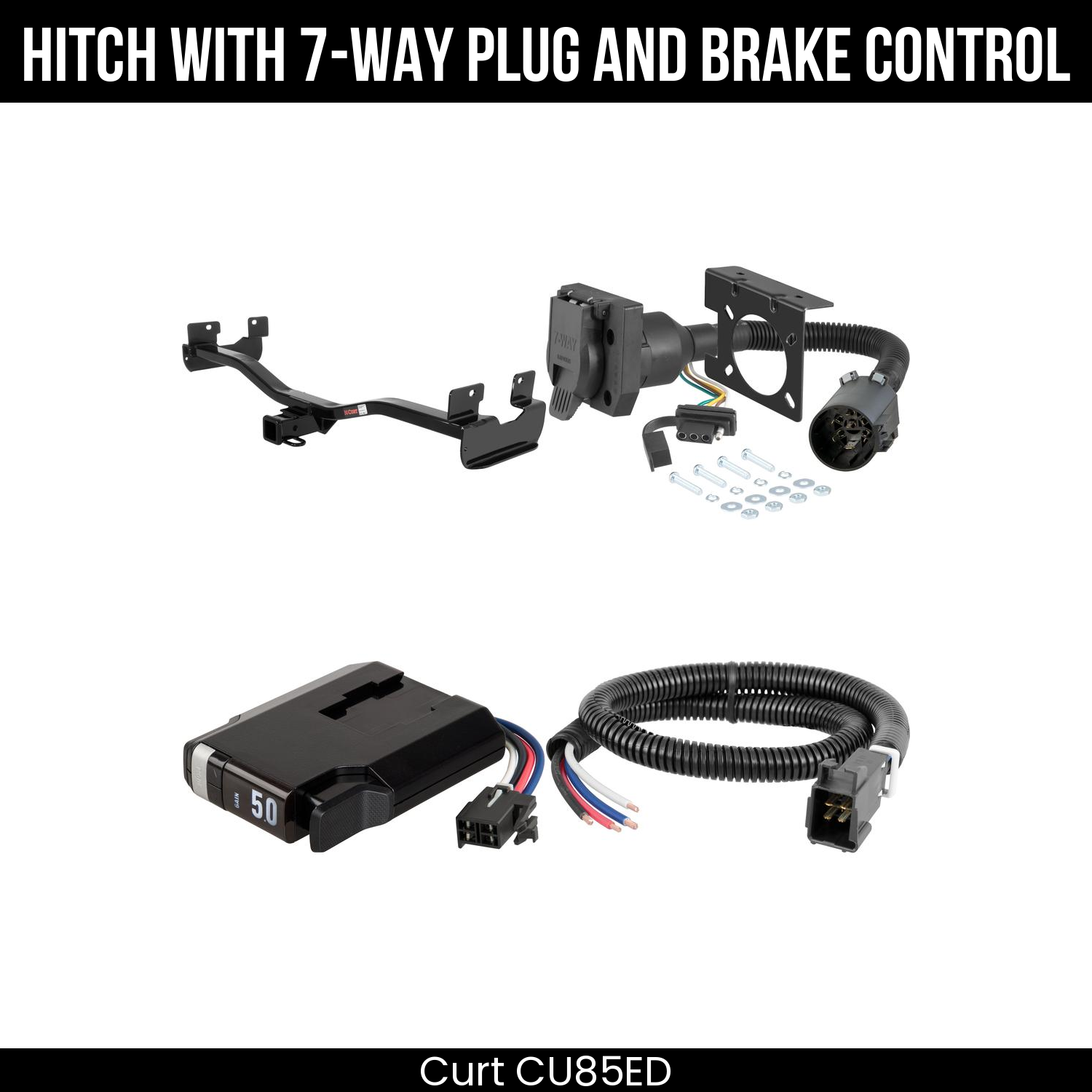 Trailer Hitch , 7-Way , TriFlex NEXT Brake Control