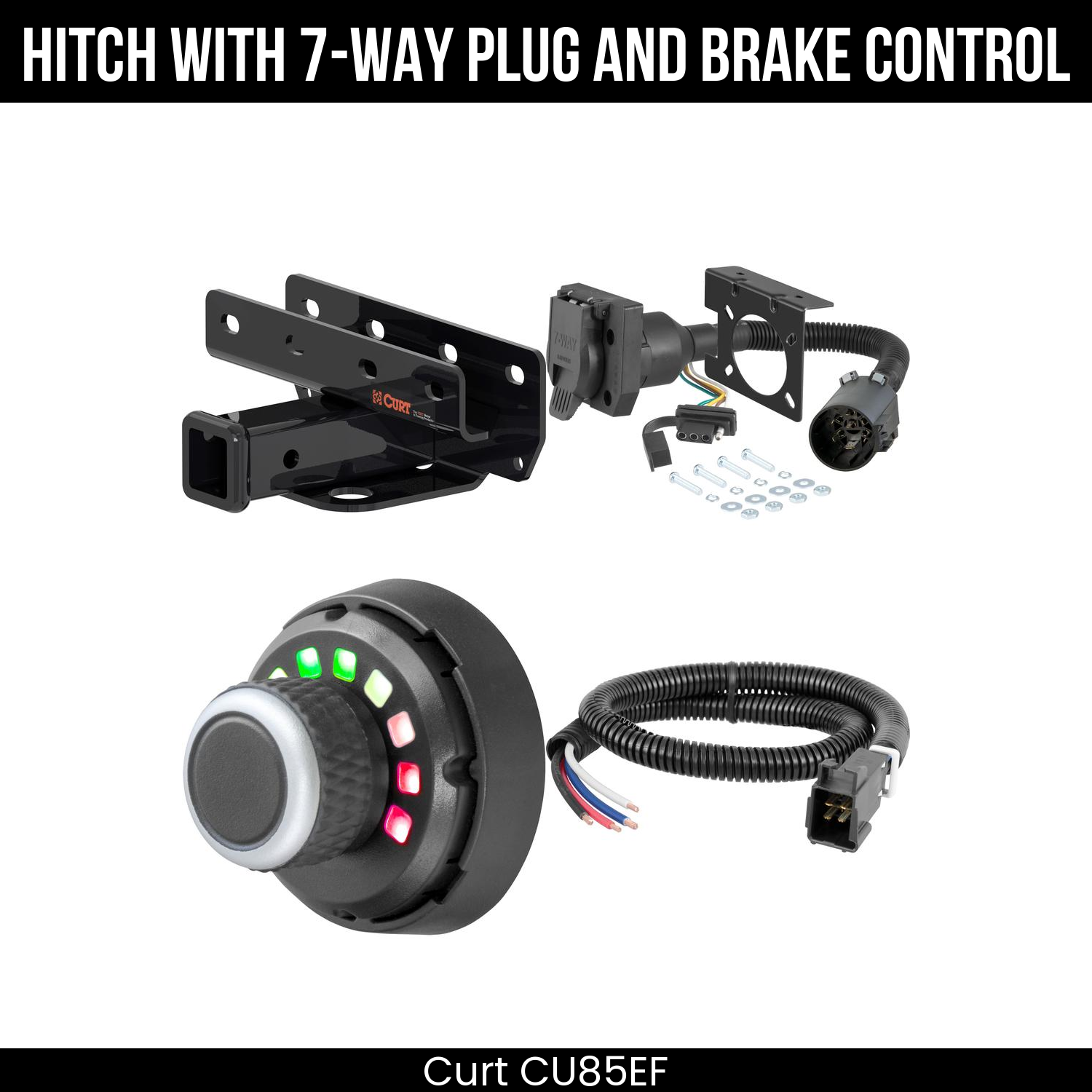 Trailer Hitch , 7-Way , Spectrum Brake Control