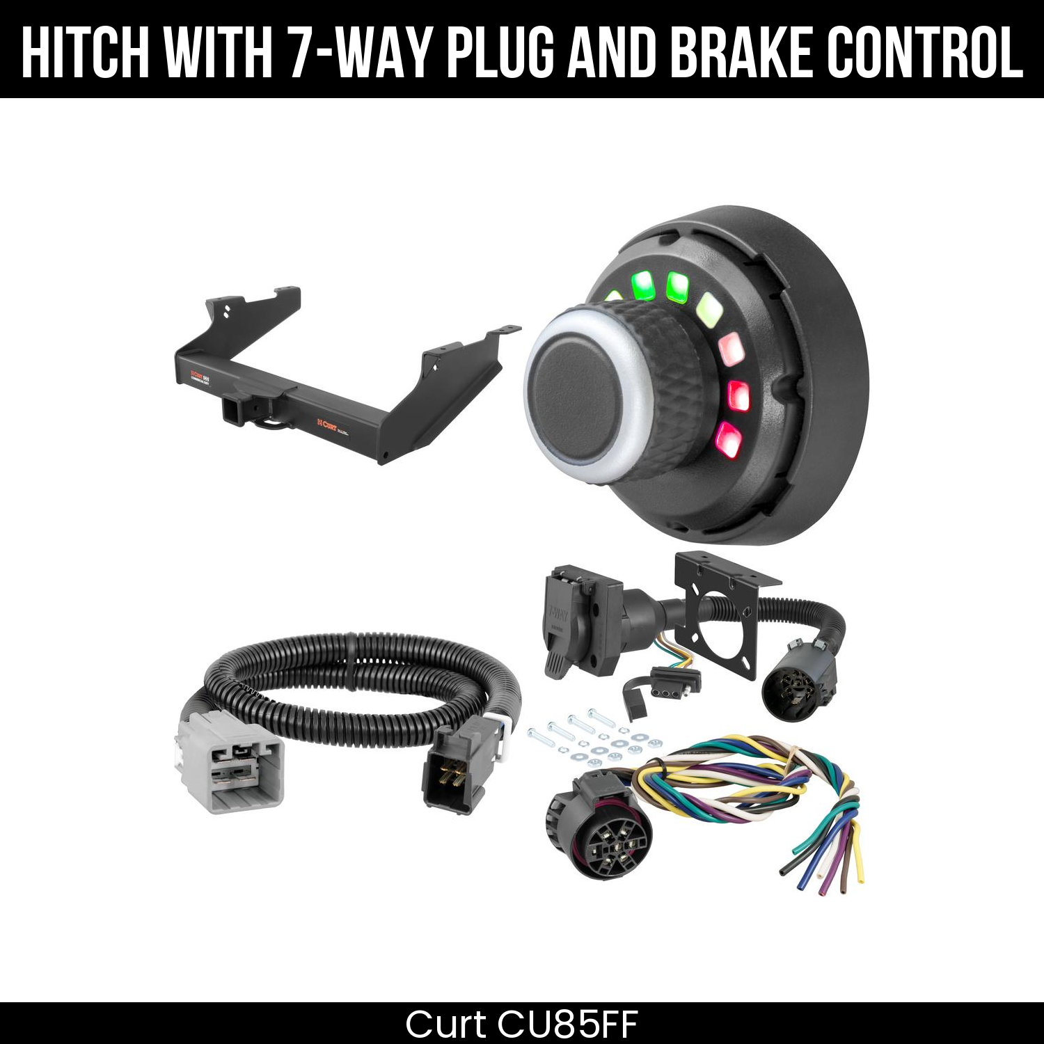 Trailer Hitch , 7-Way , Spectrum Brake Control